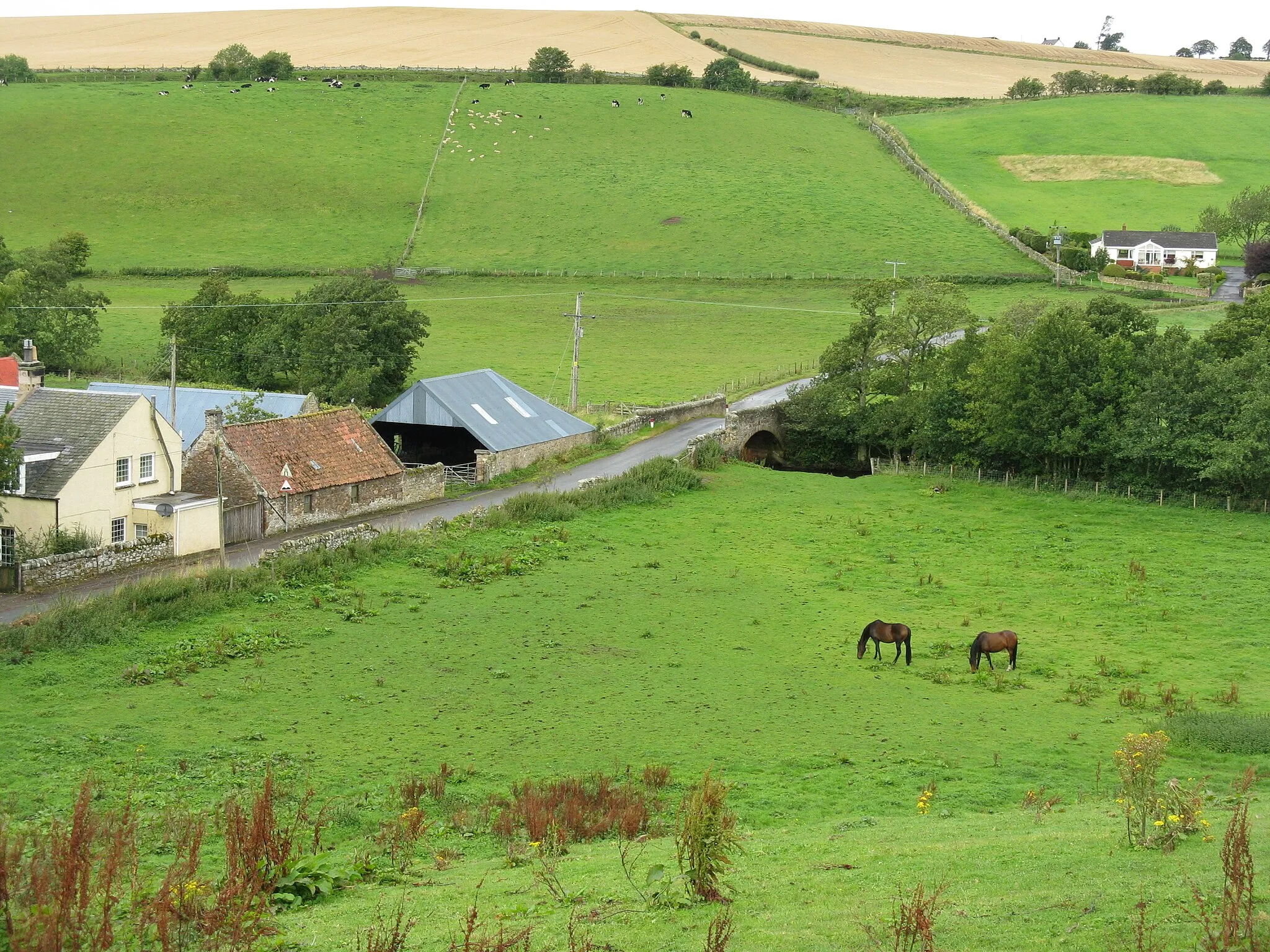 Photo showing: Borthwick Farm