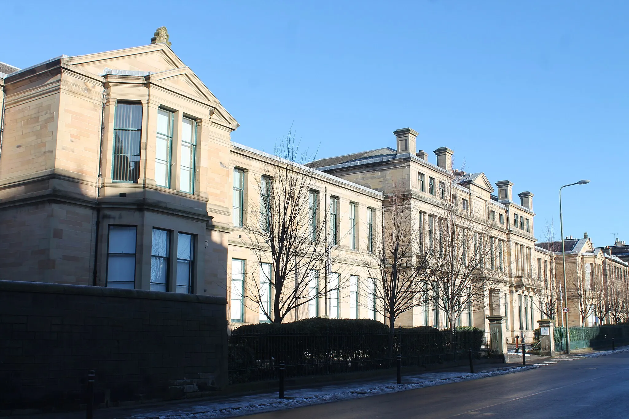 Photo showing: The former Longmore Hospital in Newington, Edinburgh, now the headquarters of Historic Environment Scotland