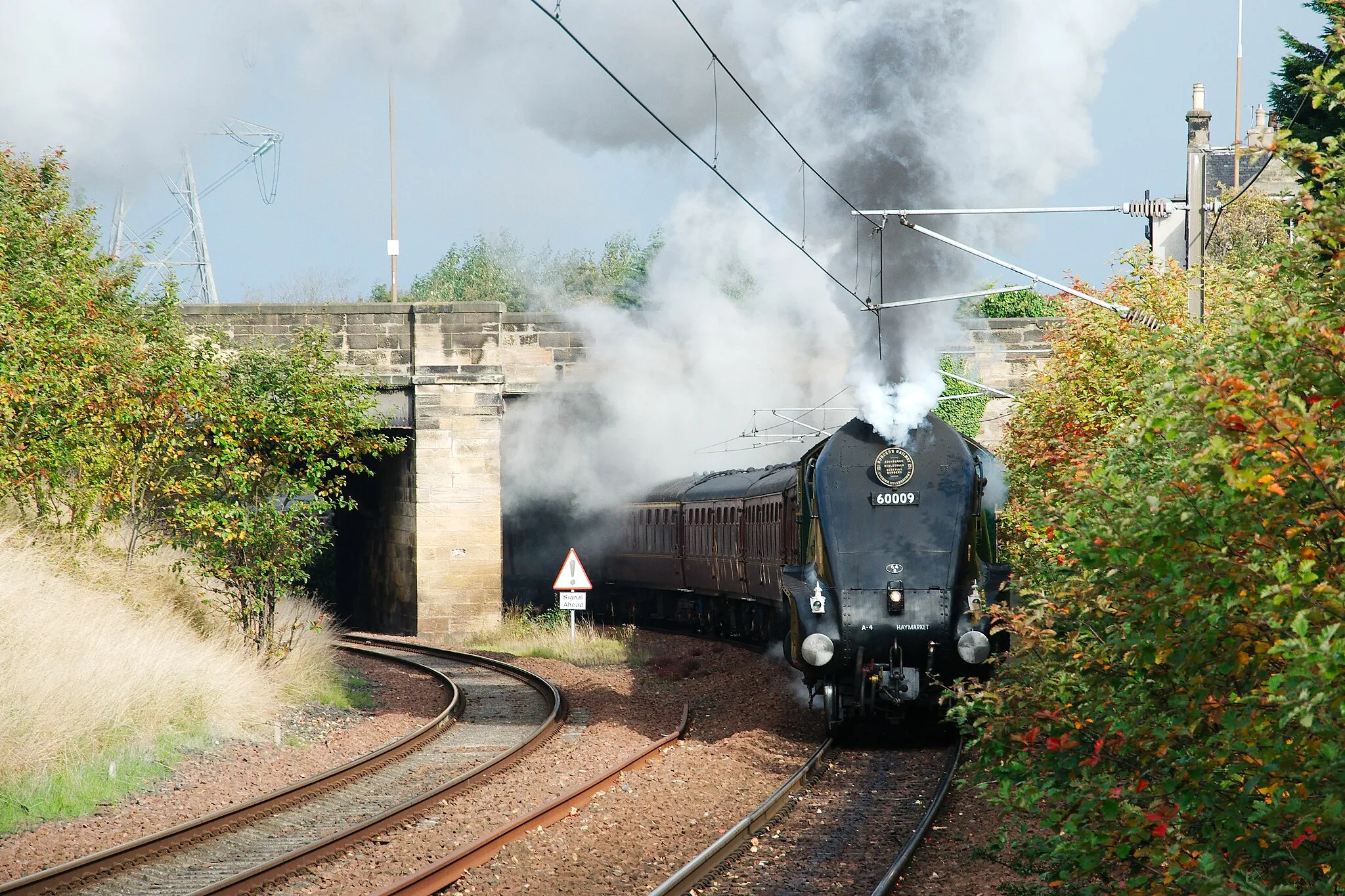 Photo showing: Train Stations and Trains Borders Rail Steam