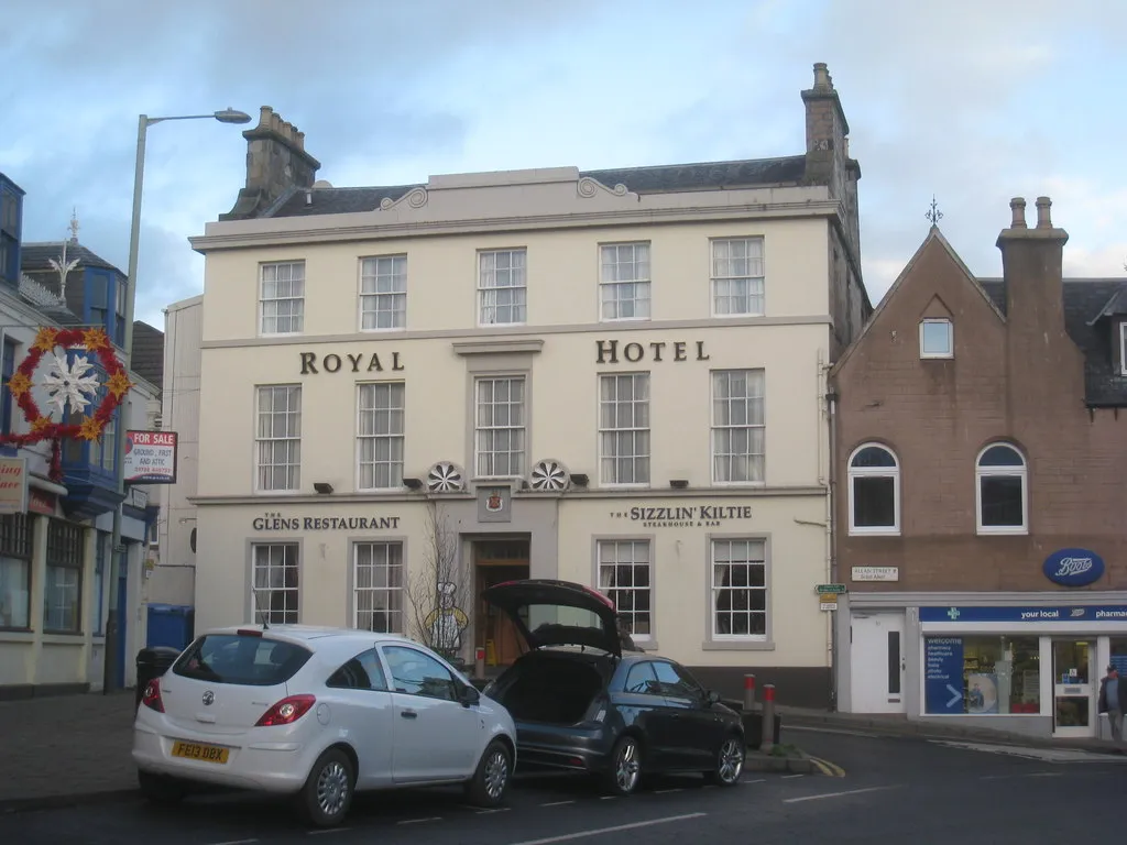 Photo showing: The Royal Hotel, Blairgowrie
