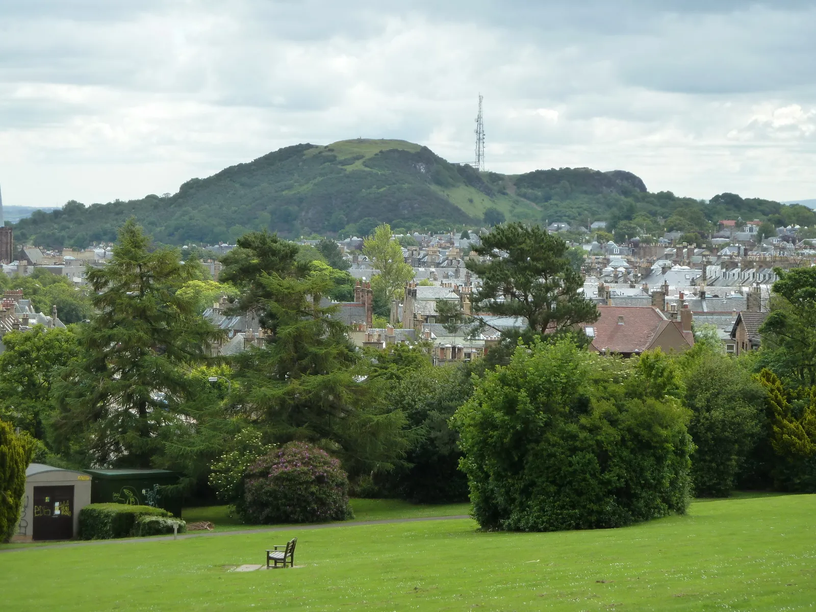 Photo showing: A kedvencem, a Blackford Hill (My favorite, the Blackford Hill)