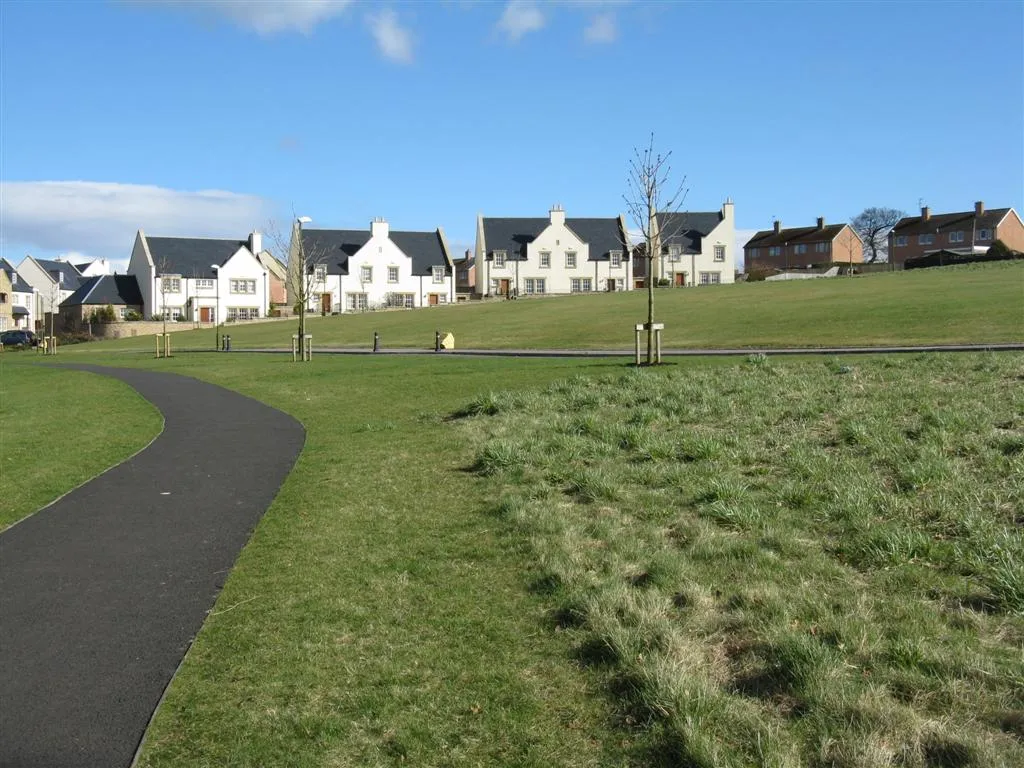 Photo showing: New housing estate at Nungate Gardens