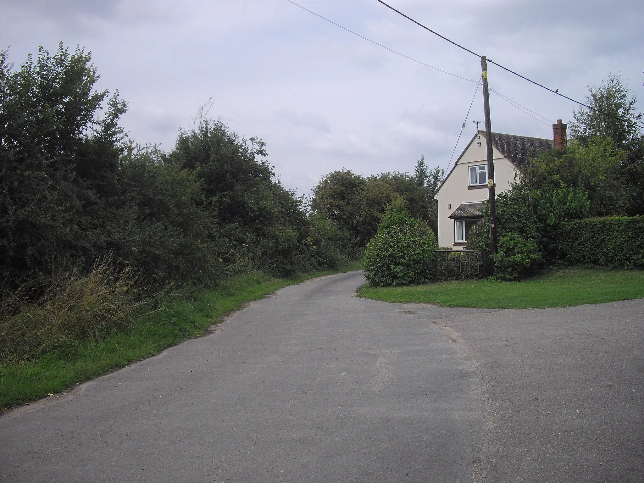 Photo showing: Church Lane, Little Tey