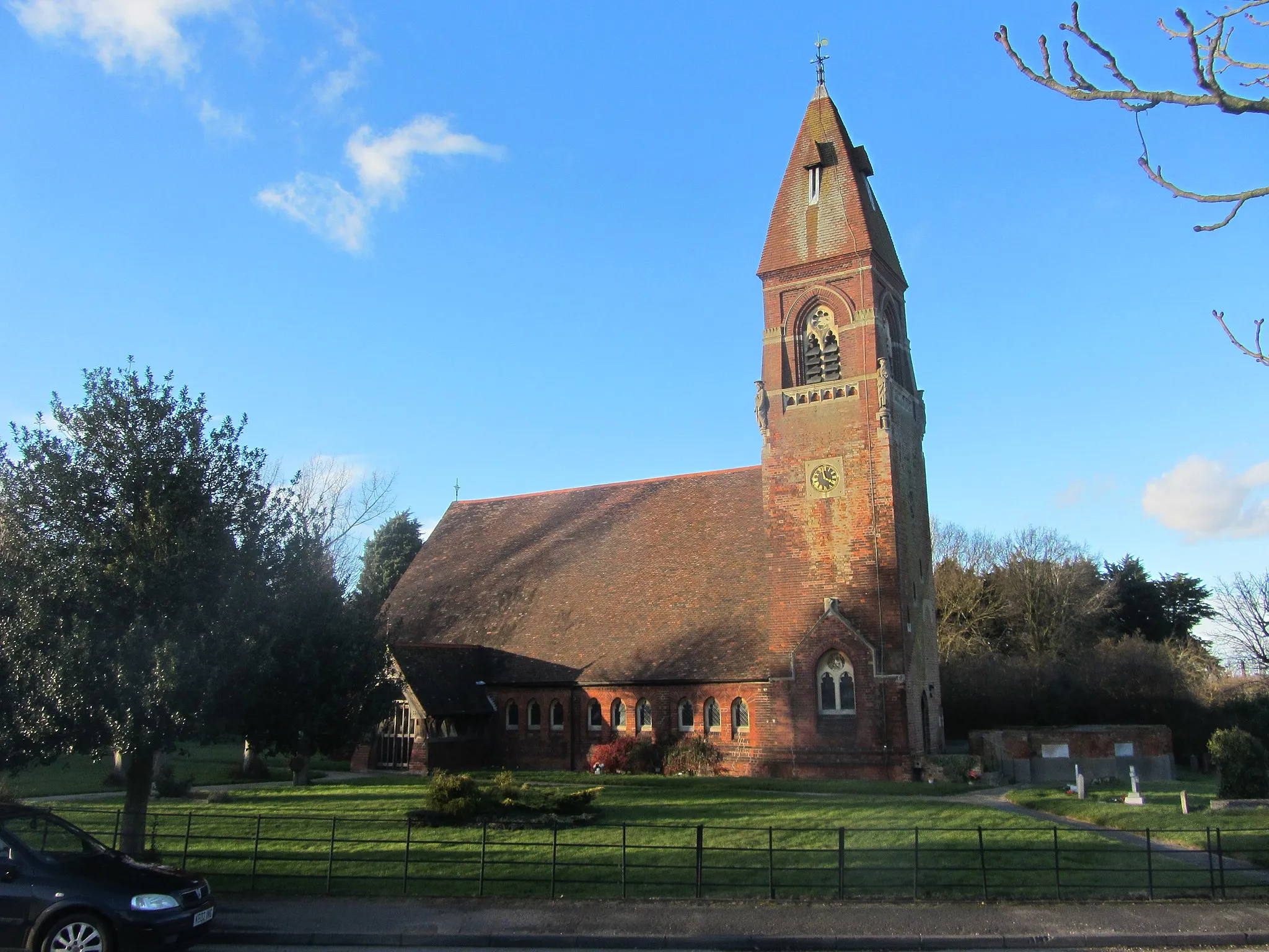 Photo showing: Ford End Church St John the Evangelist