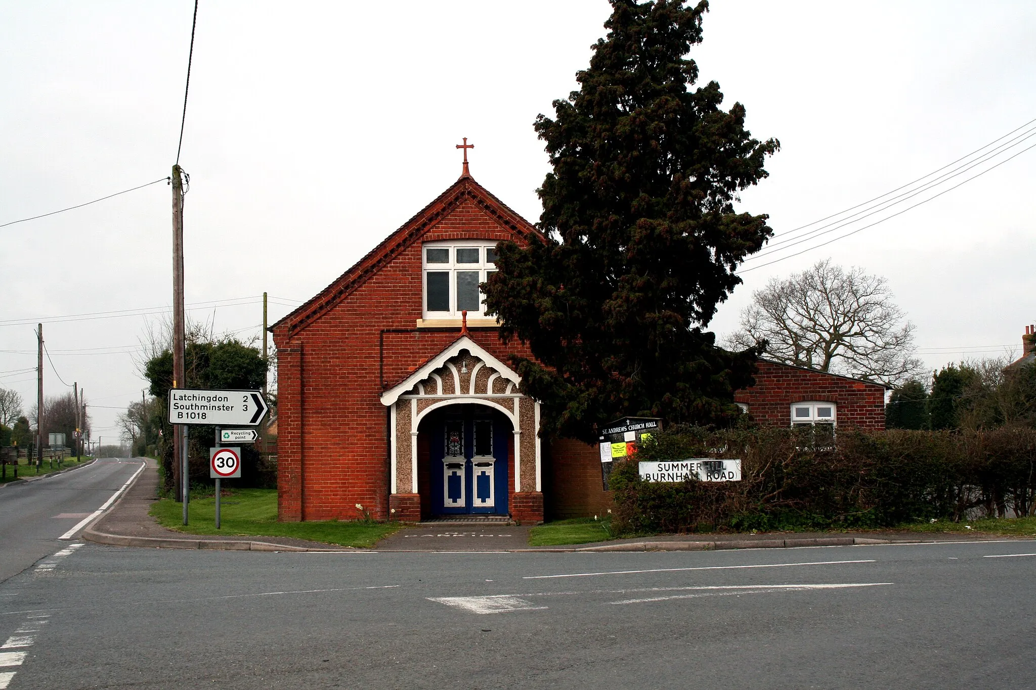 Photo showing: Essex:  St. Andrew's Church Hall, Althorne