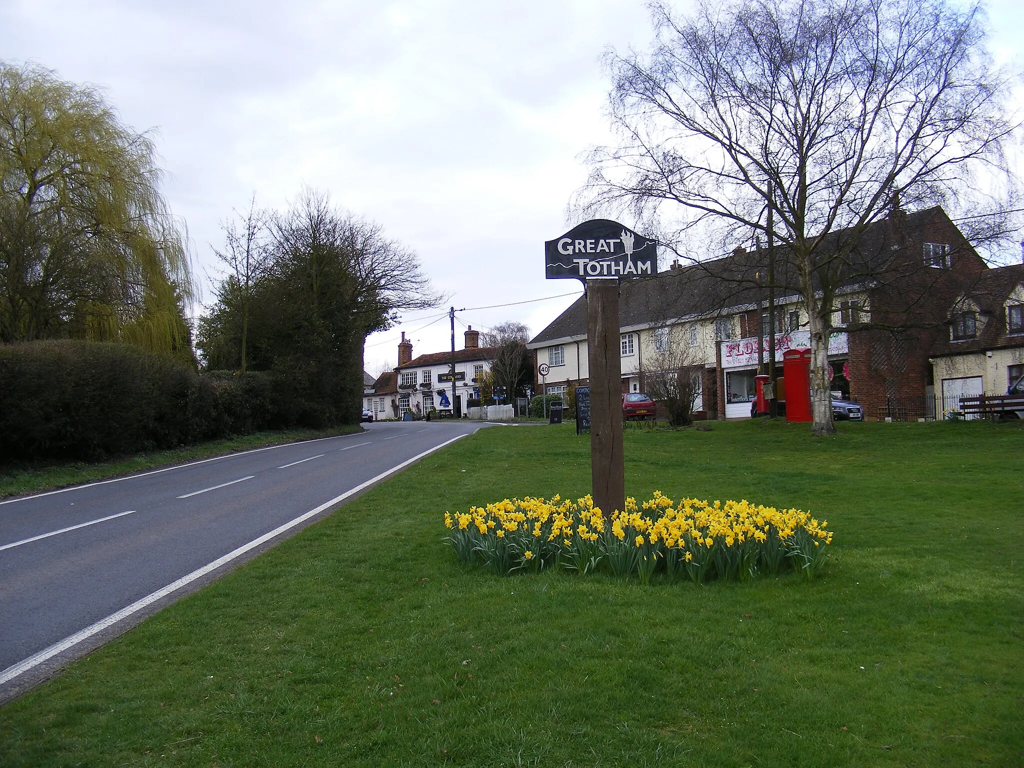 Photo showing: Great Totham Village Sign