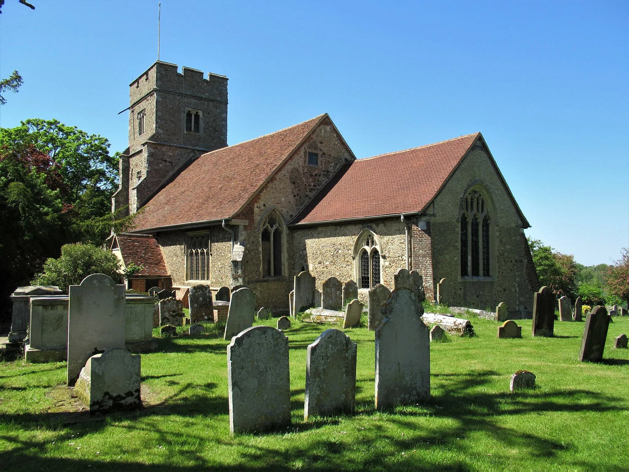 Photo showing: St Mary the Virgin, Little Baddow