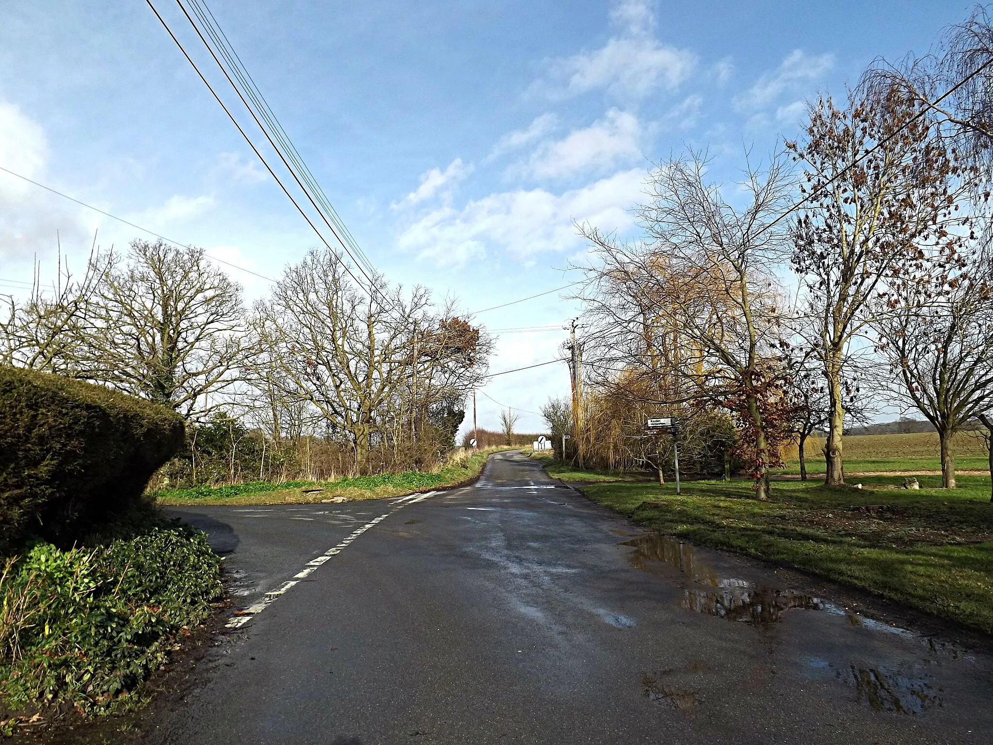 Photo showing: Brook Lane, Little Wenham