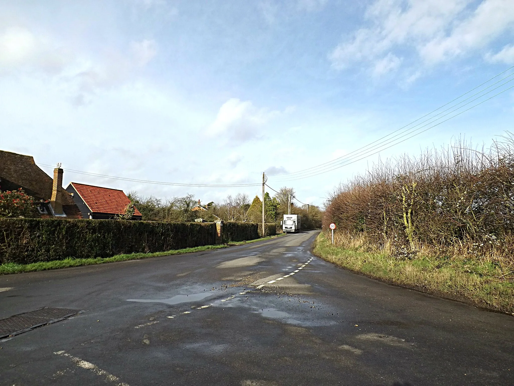 Photo showing: Brook Lane, Great Wenham