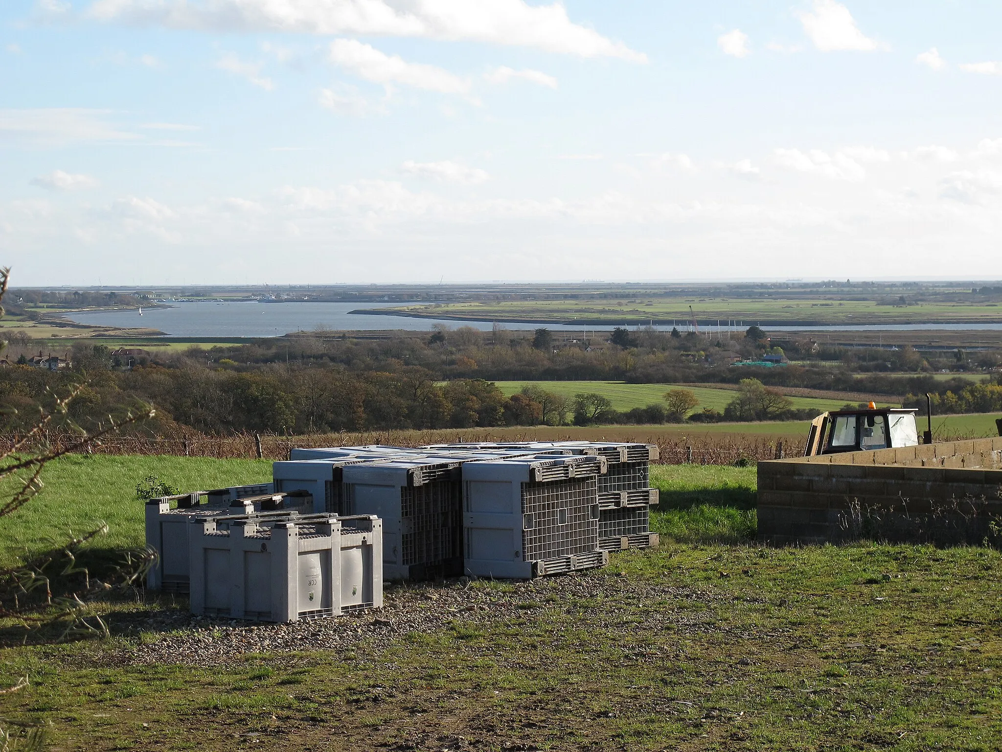 Photo showing: Agricultural land near the Crouch