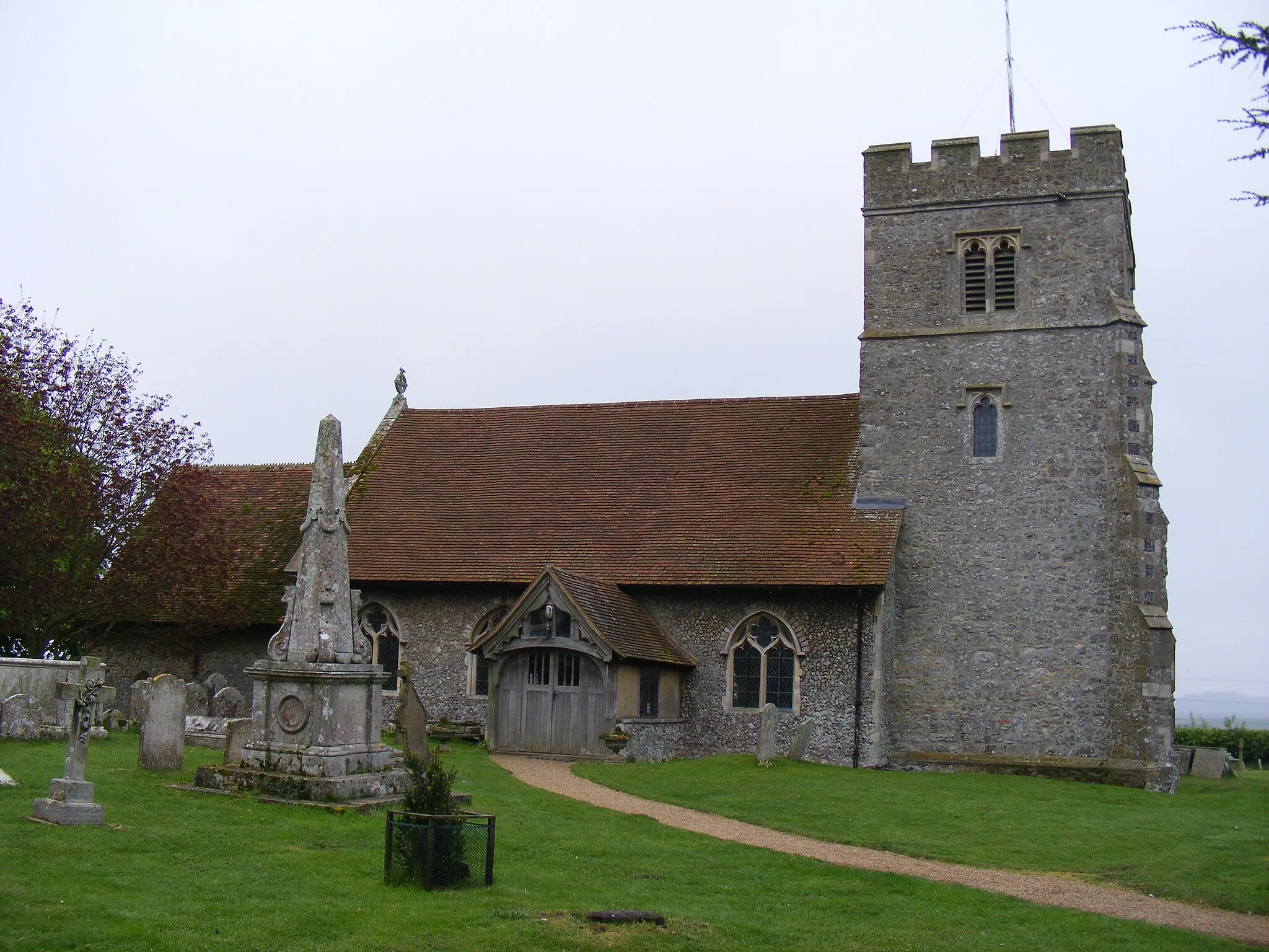 Photo showing: St John the Baptist Church, Layer-de-la-Haye