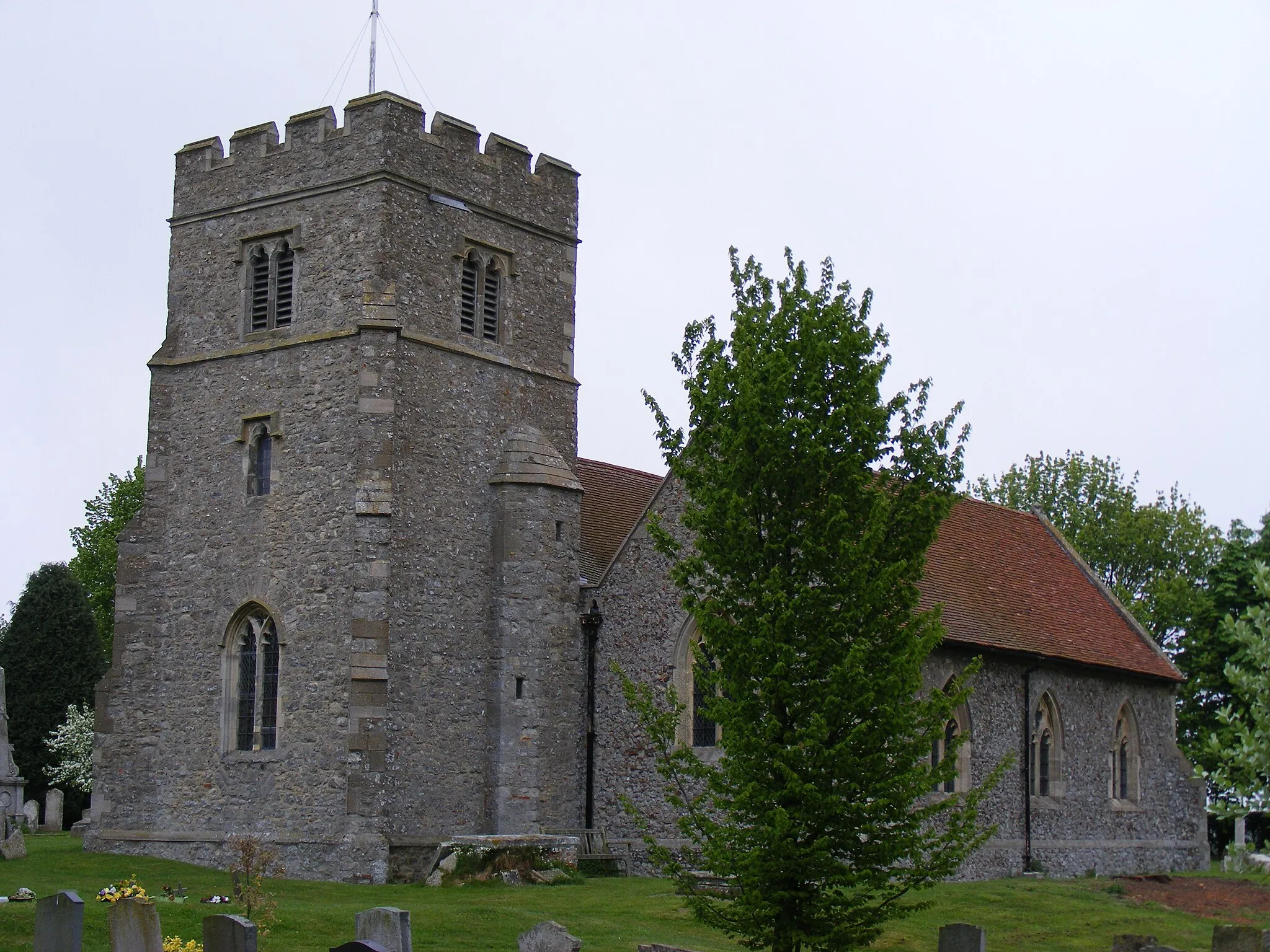 Photo showing: St John the Baptist Church, Layer-de-la-Haye