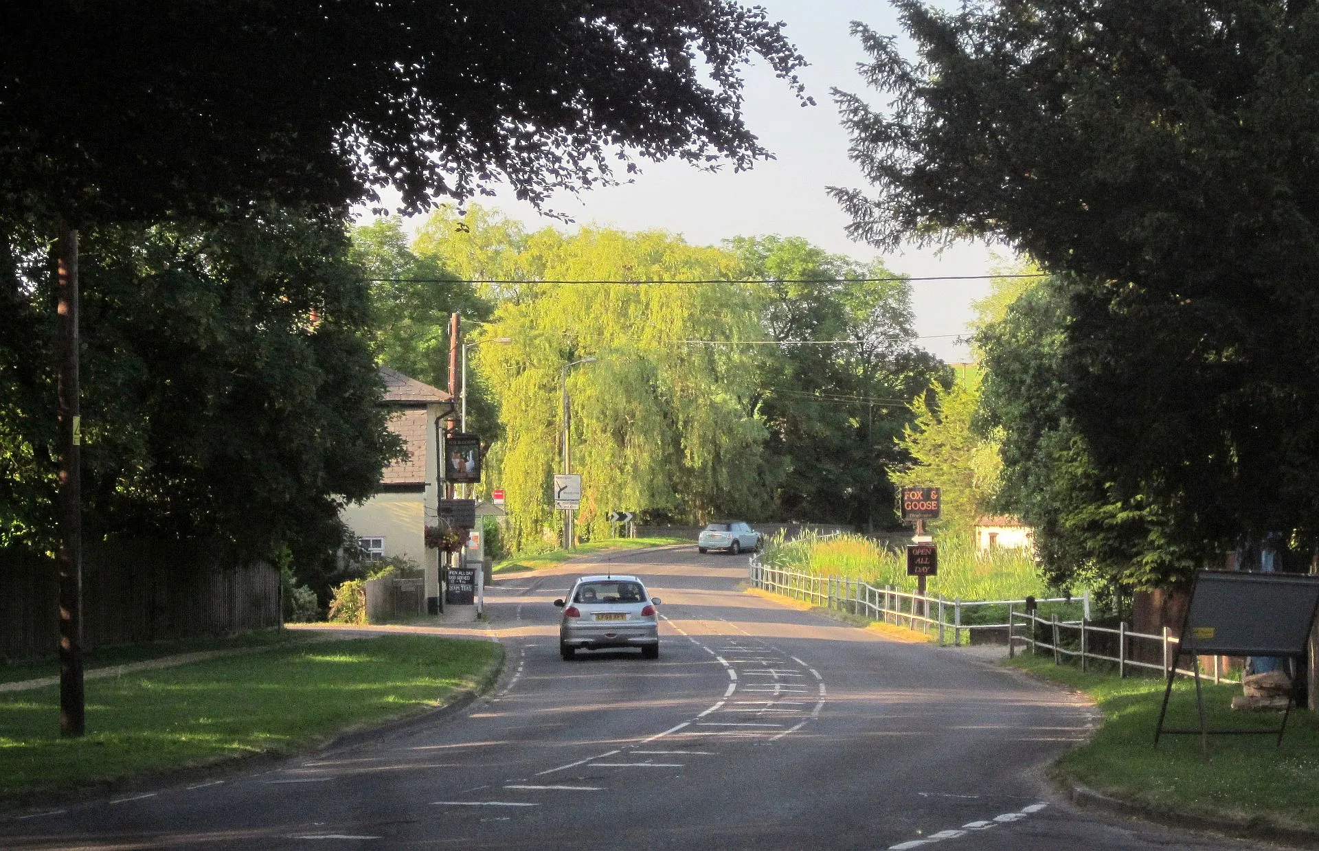 Photo showing: A354 at Coombe Bissett