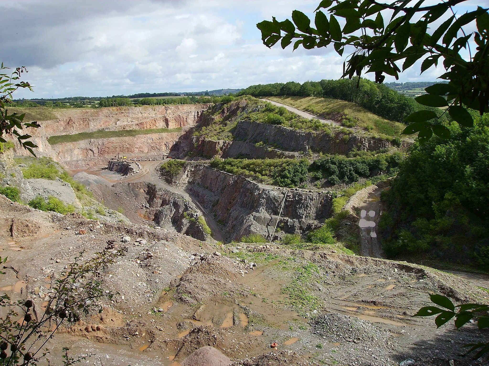 Photo showing: Wick Quarry