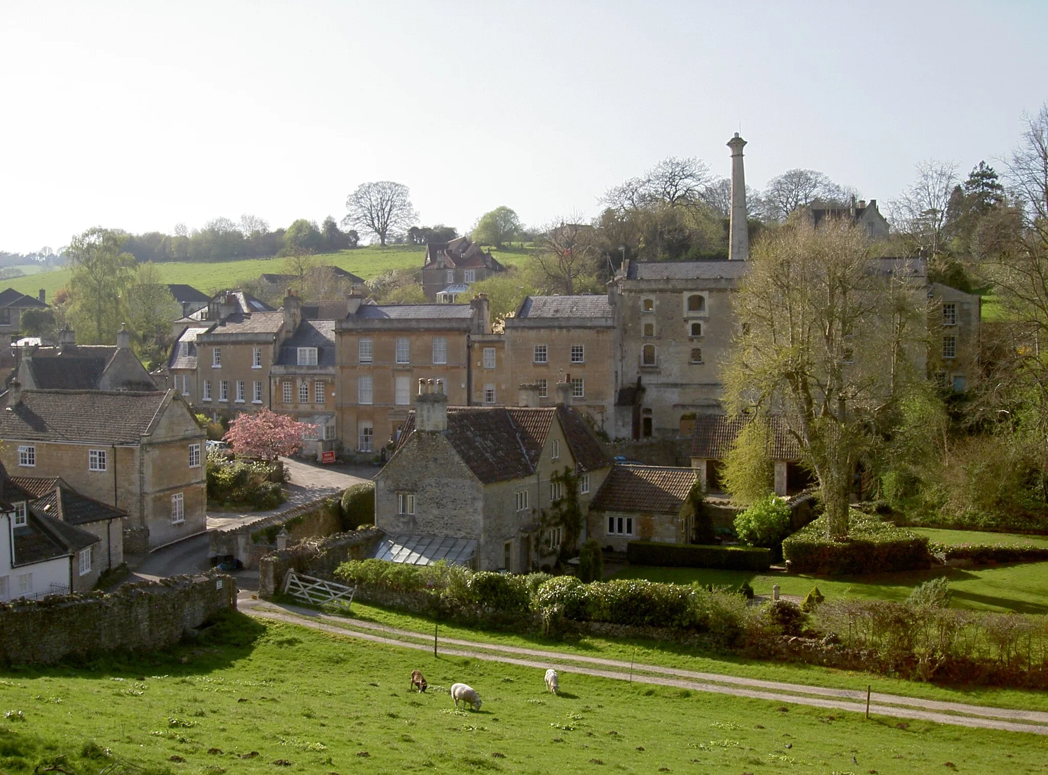 Photo showing: Freshford from the church