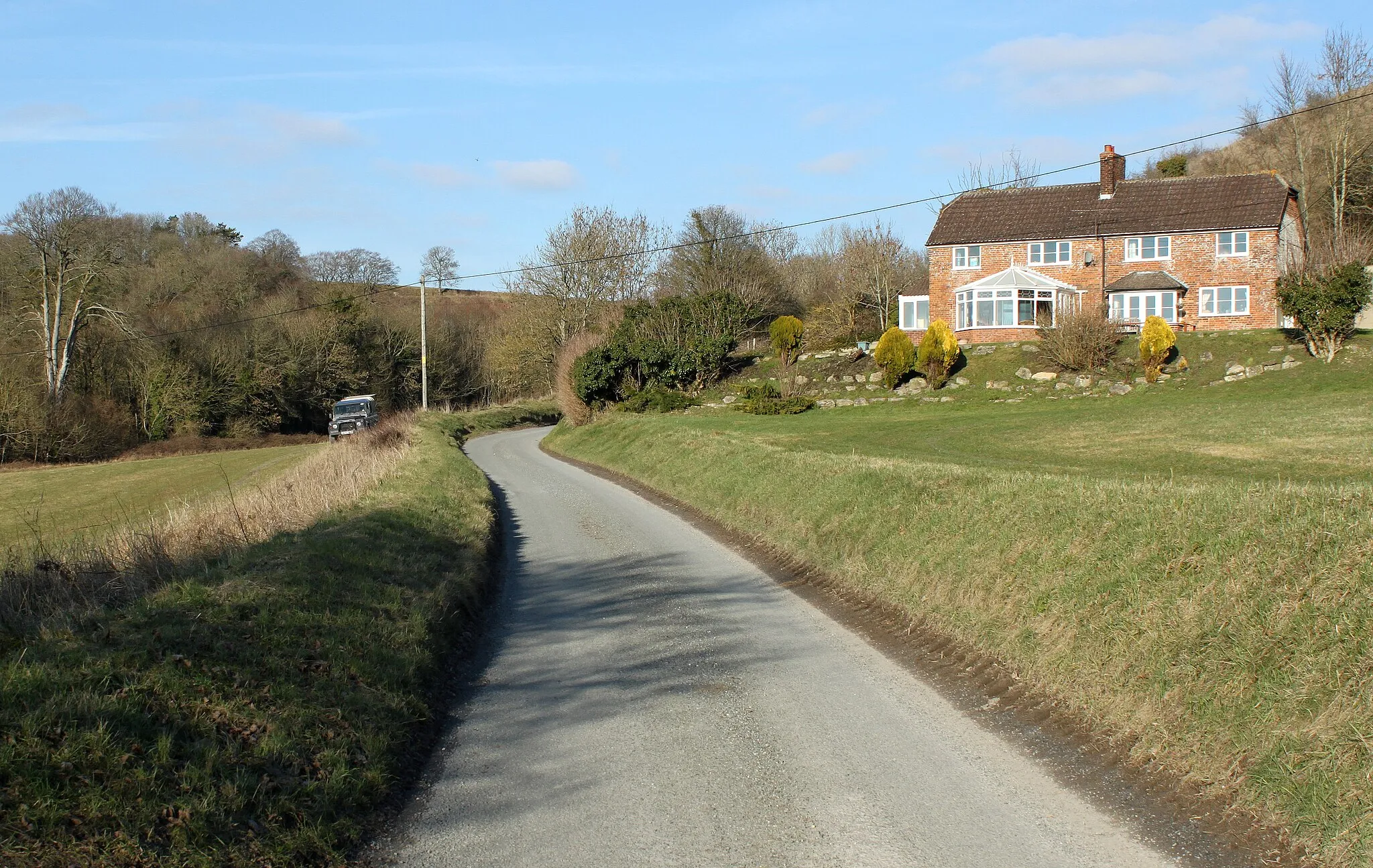 Photo showing: 2011 : Lane to North Farm