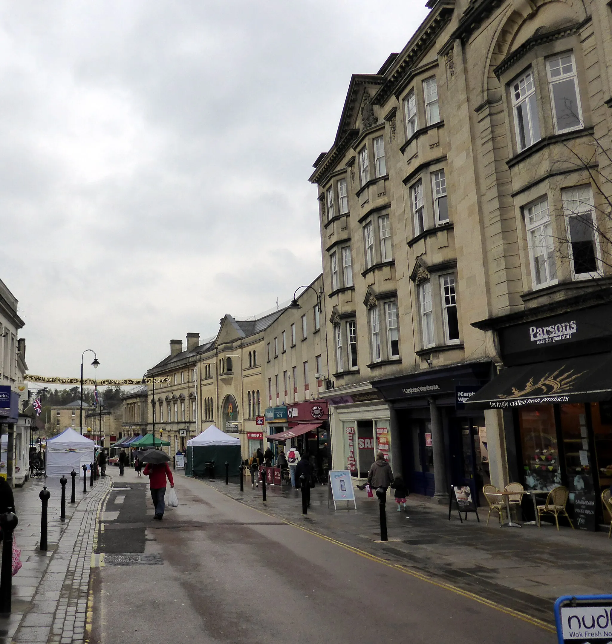 Photo showing: High Street, Chippenham