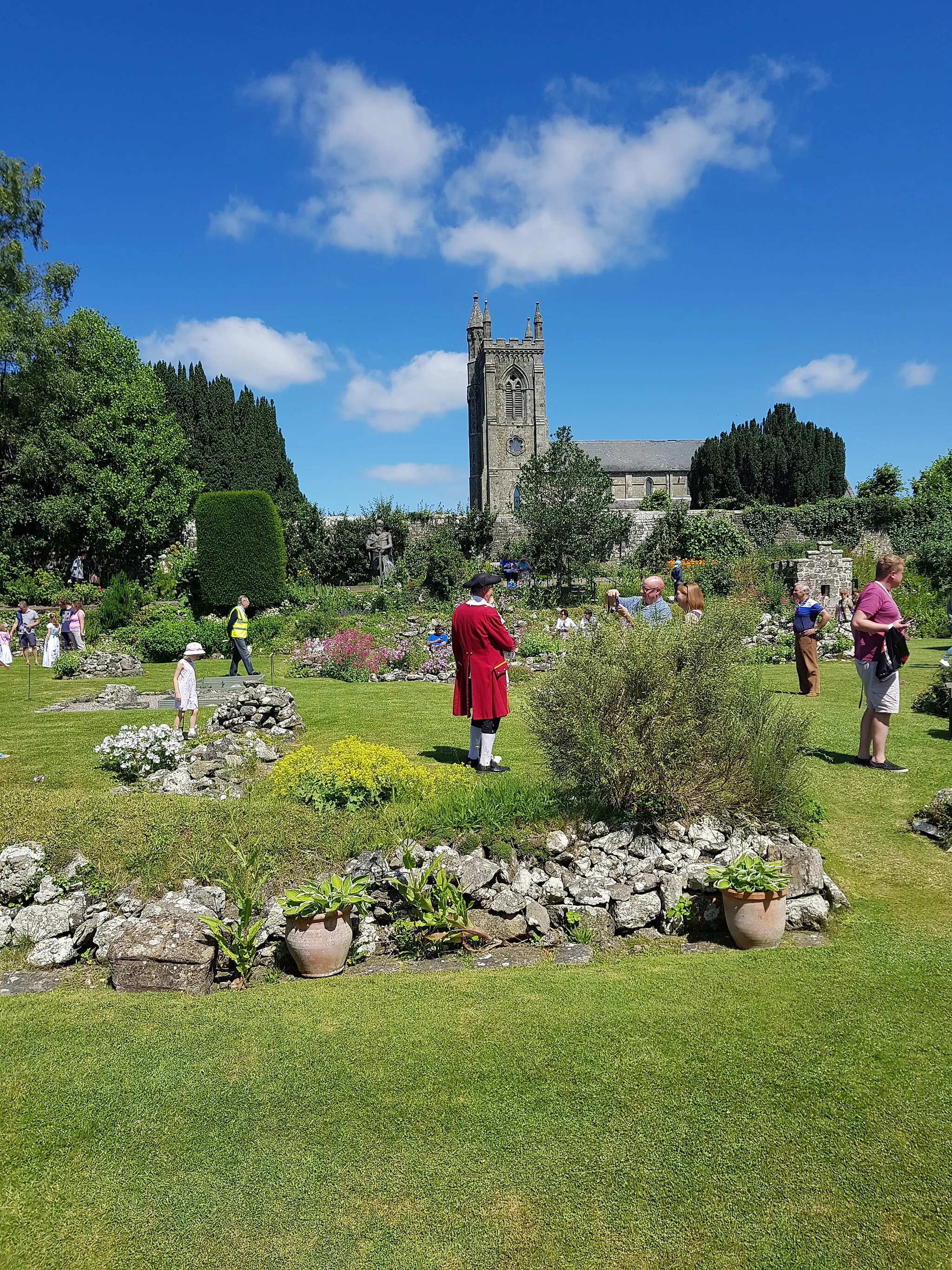 Photo showing: Shaftesbury Abbey, Dorset, England