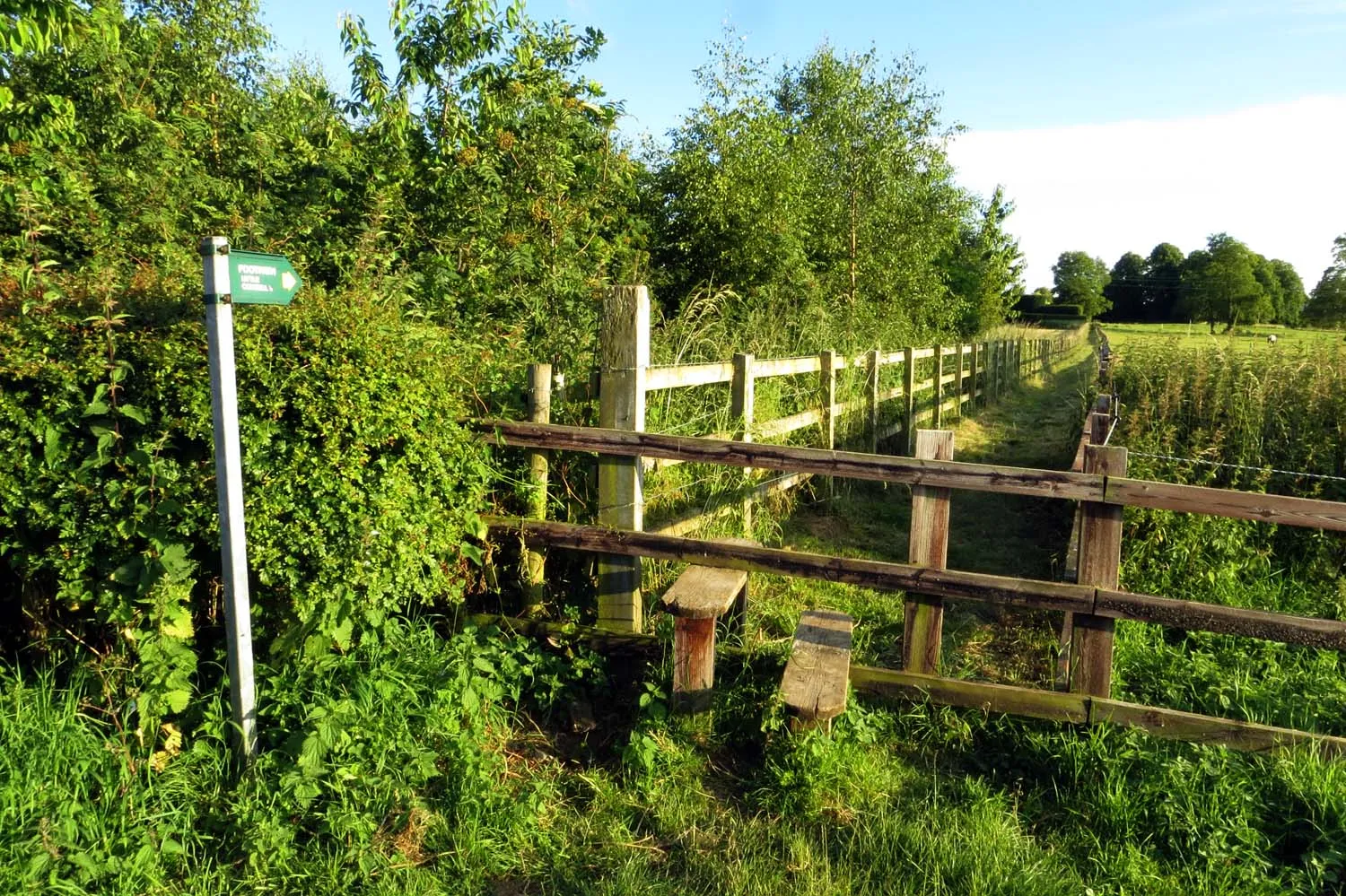 Photo showing: Footpath to Little Coxwell