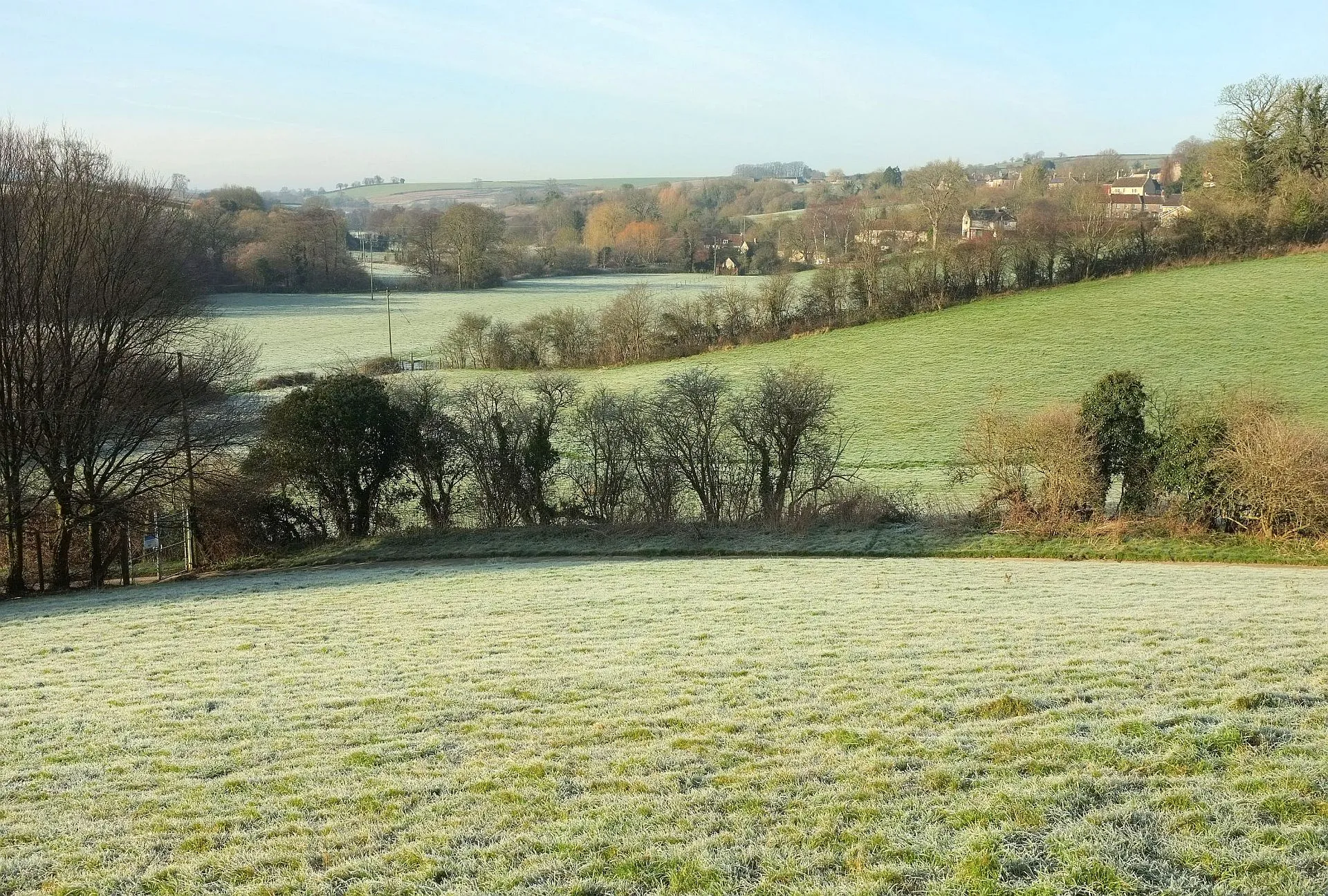 Photo showing: Fields near Wellow