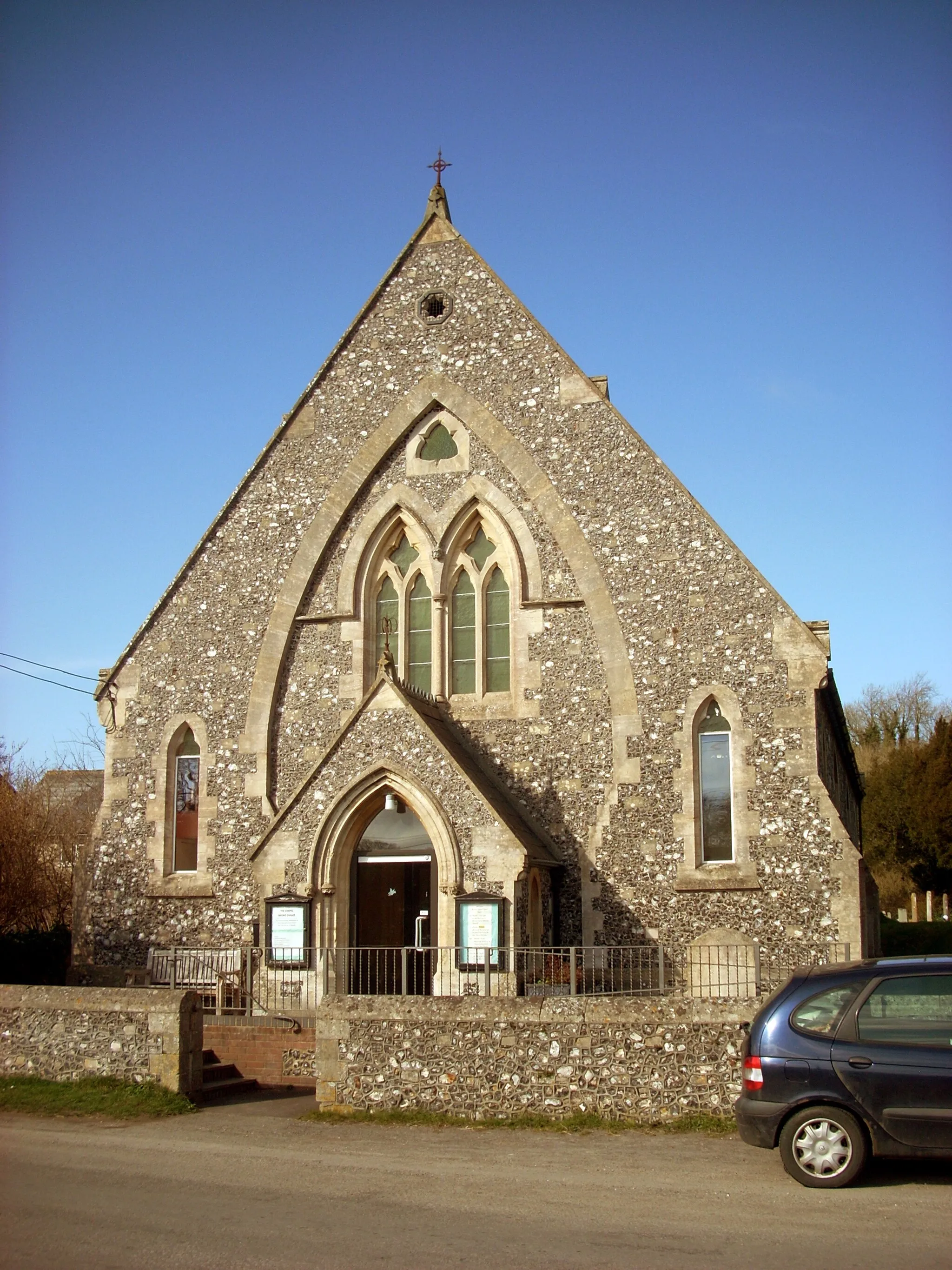 Photo showing: The Chapel (United Reformed Church) at Broad Chalke, Wiltshire.