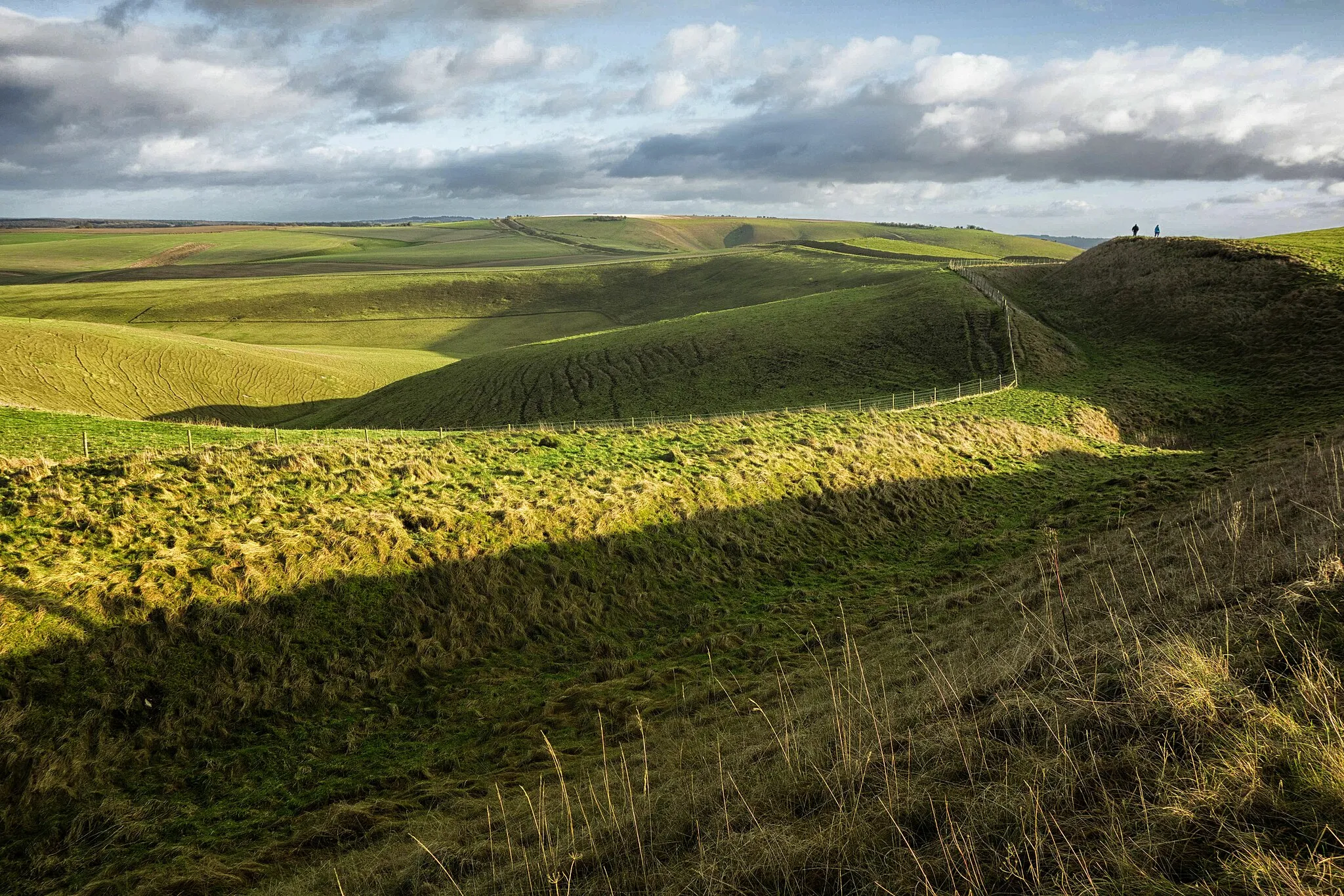 Photo showing: The Wansdyke at Tan Hill