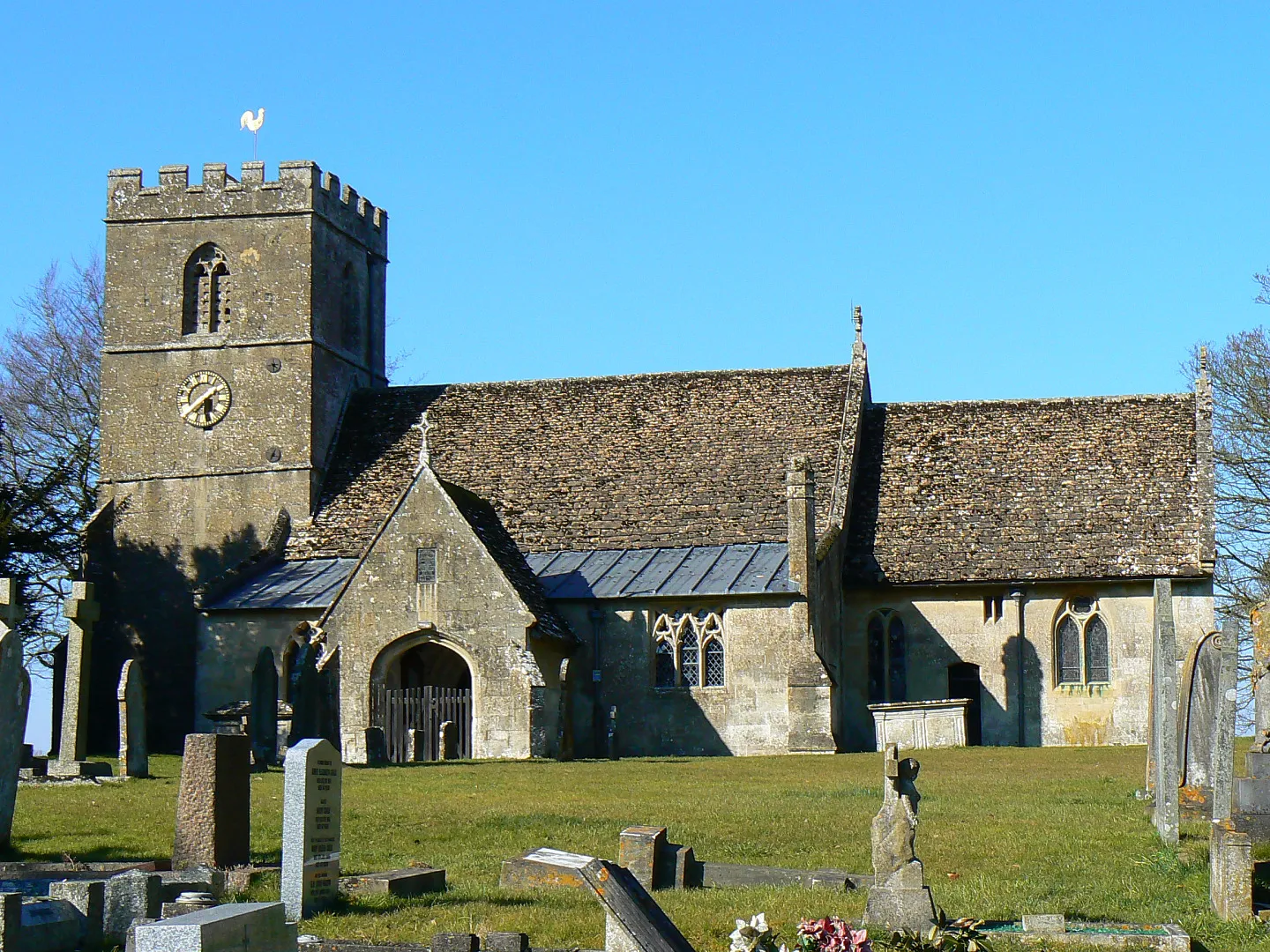 Photo showing: The Church of St John the Baptist, Chirton Chirton is an ancient village. The name itself is Saxon for 'Farm by the Church'. This church was consecrated on St John the Baptist's Day in 1170, the same year that Thomas a Becket was murdered in Canterbury Cathedral. The church is open most of the time, or at least it was when I visited. A joy to visit on a fine albeit cold day like today. I consider myself fortunate that this is the first appearance of this church on Geograph.