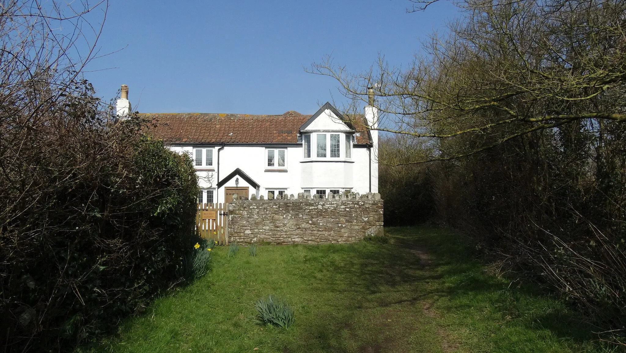 Photo showing: Brockley Cottage, Blackberry Lane, Weston in Gordano