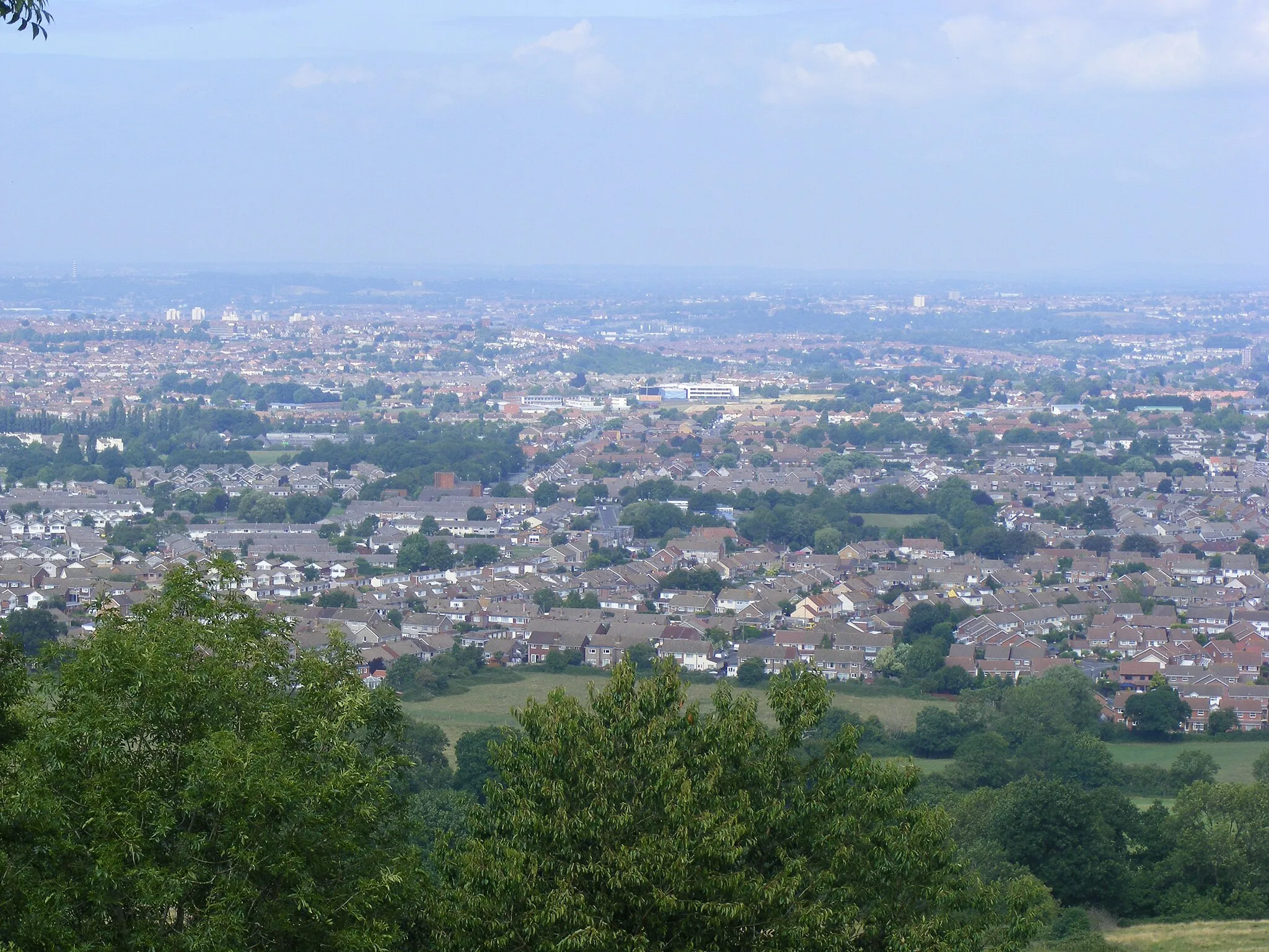 Photo showing: Whitchurch, Bristol taken from Maes Knoll