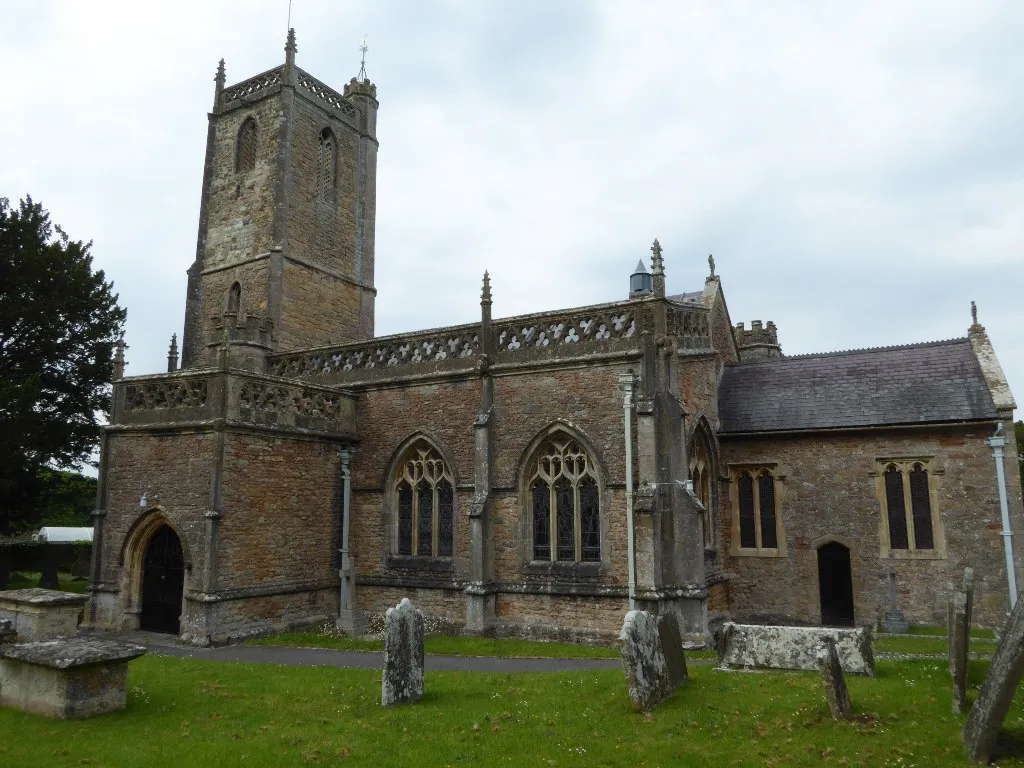 Photo showing: Churchill Green church