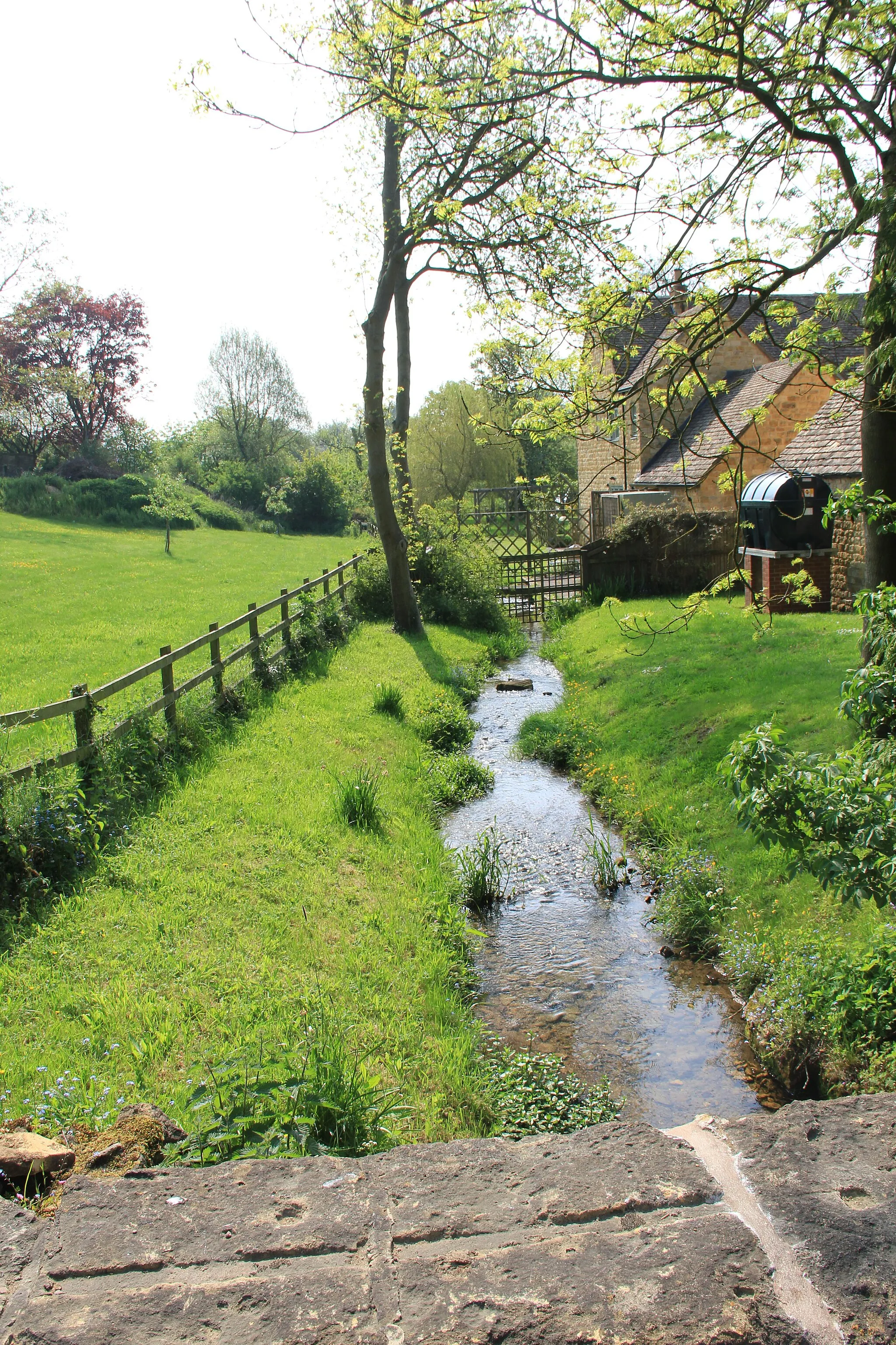 Photo showing: River Windrush at Ford