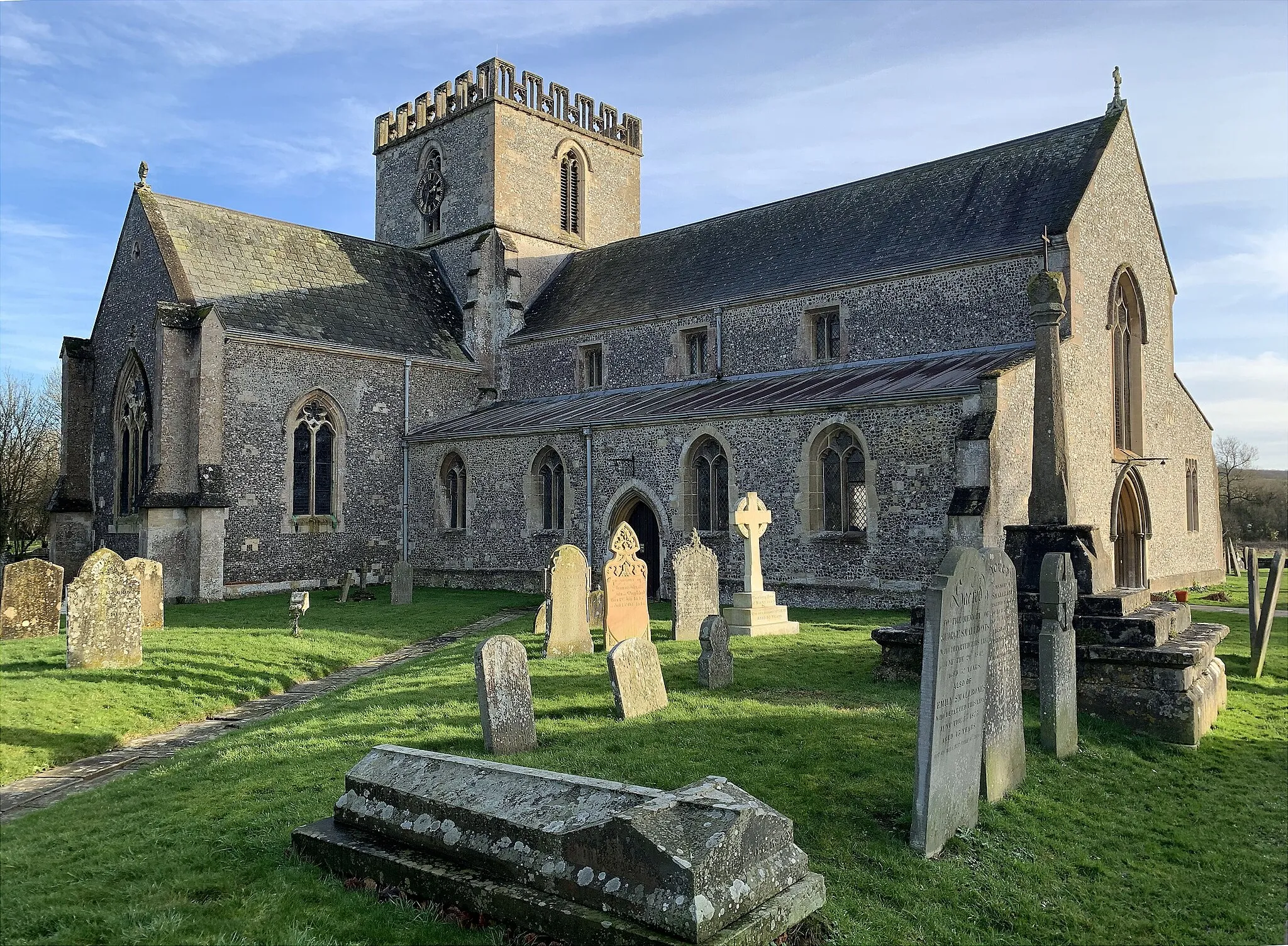 Photo showing: St Marys Church Great Bedwin, Wiltshire, Exterior