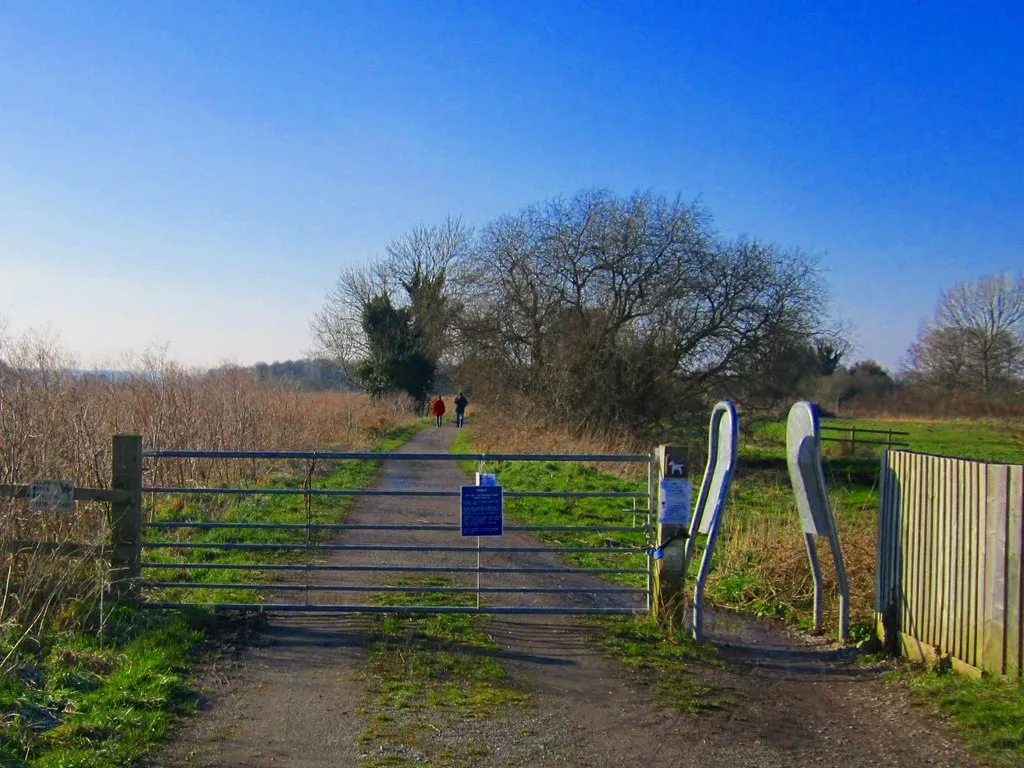 Photo showing: Access to nature reserve