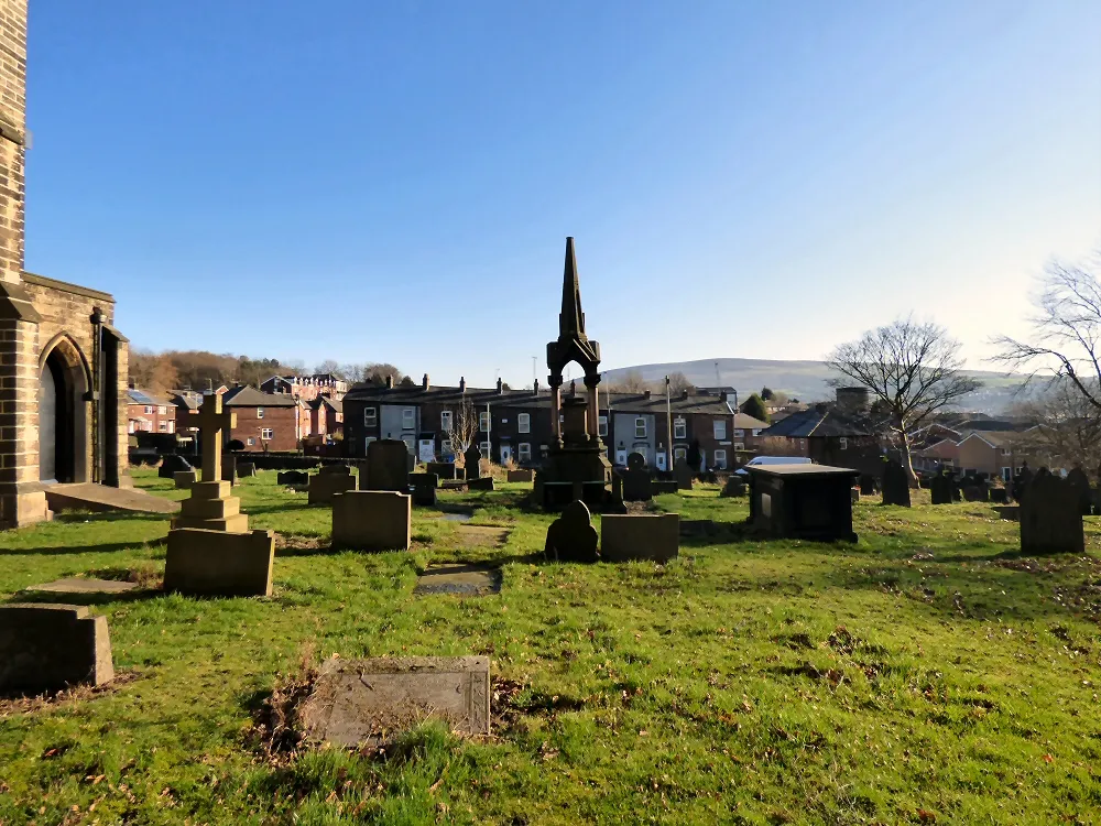 Photo showing: New St George's burial ground