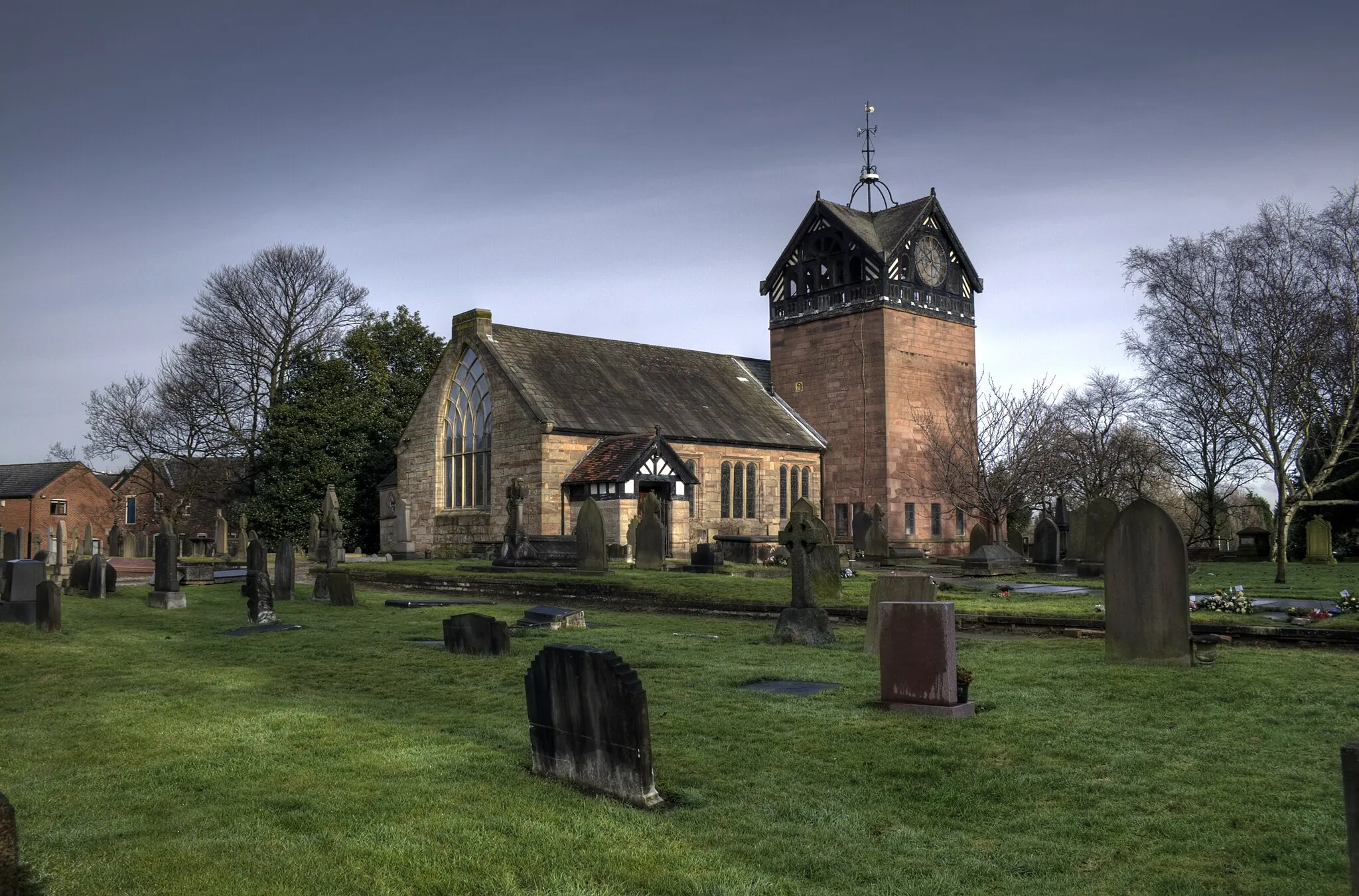 Photo showing: St Martins Church in Ashton-upon-Mersey