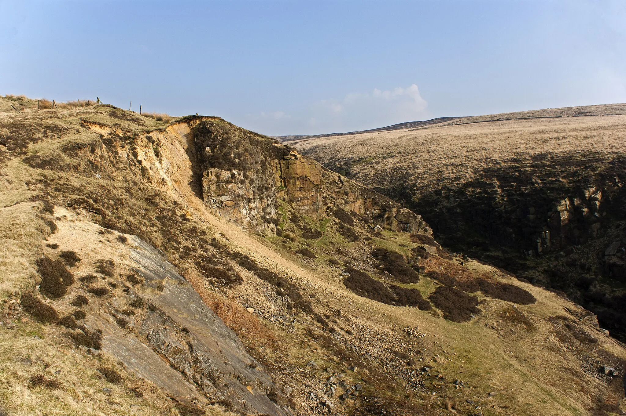 Photo showing: A disused quarry