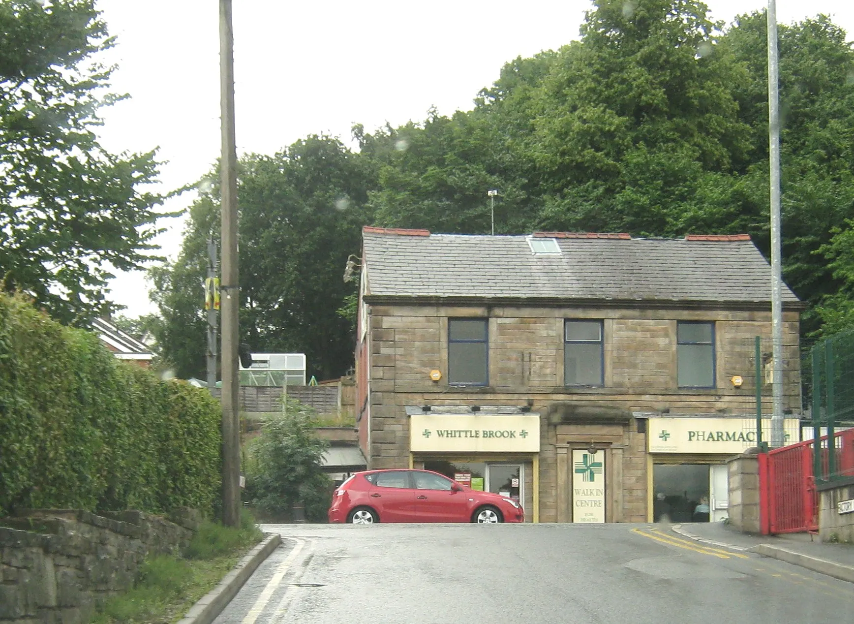 Photo showing: Pharmacy on the A6, Whittle-le-Woods