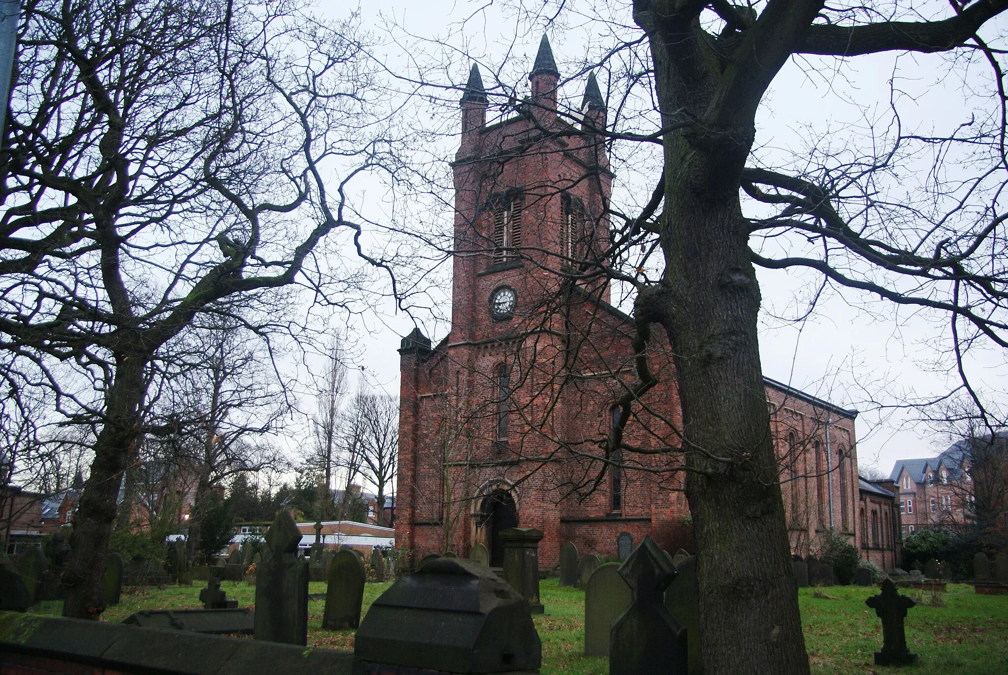 Photo showing: Photograph of St Paul's Church, Withington, Manchester, England