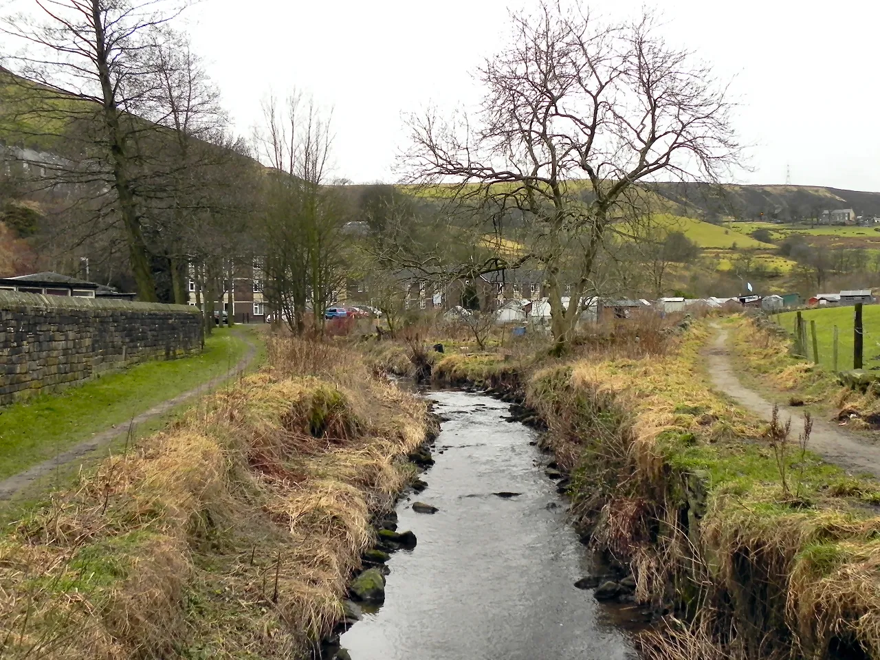 Photo showing: River Tame, Delph