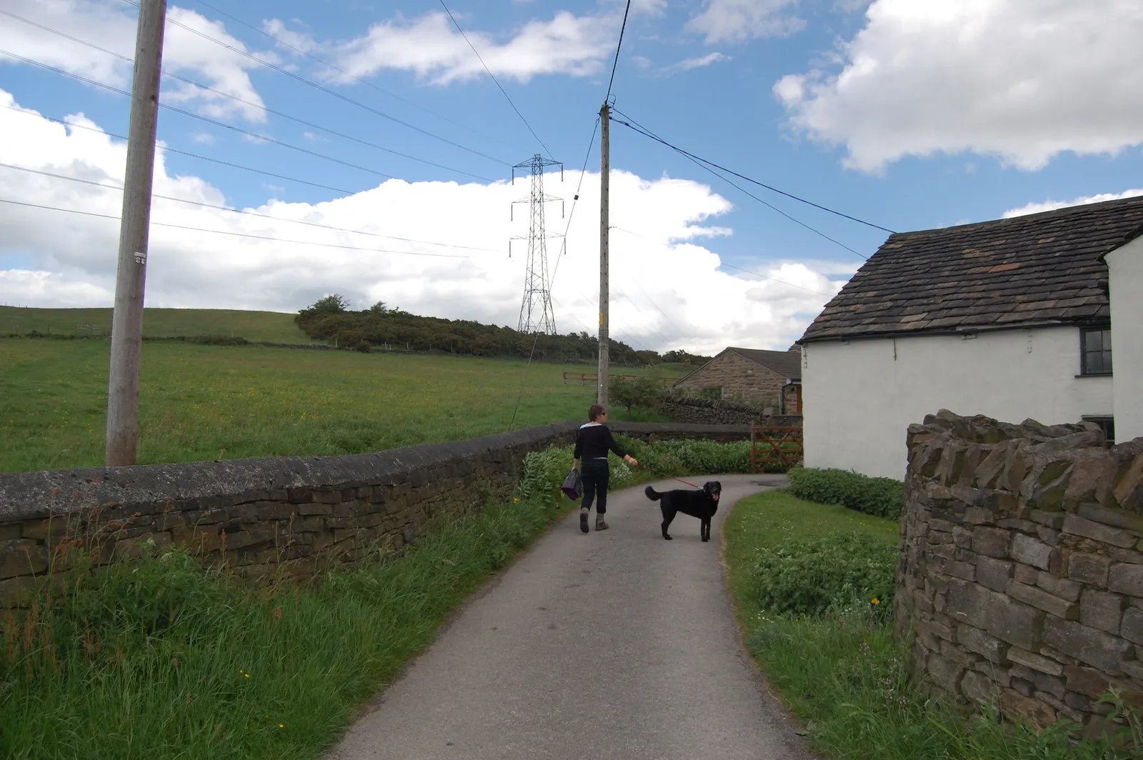 Photo showing: Approaching Beacon Houses