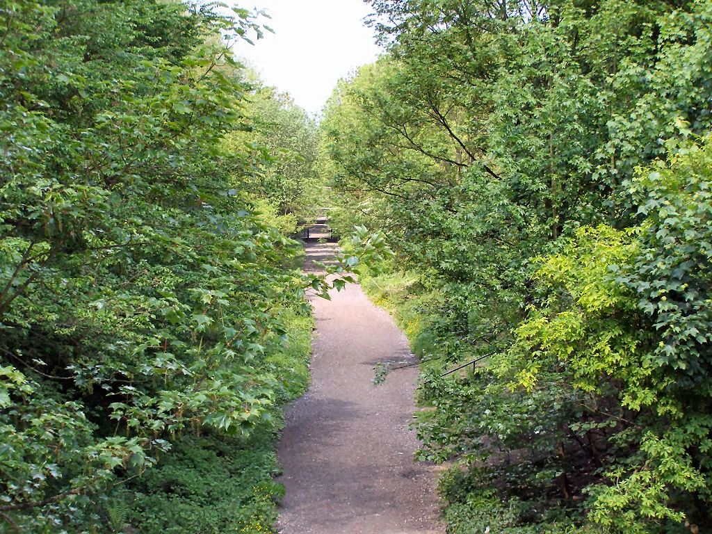 Photo showing: Disused Railway from Walkden Road