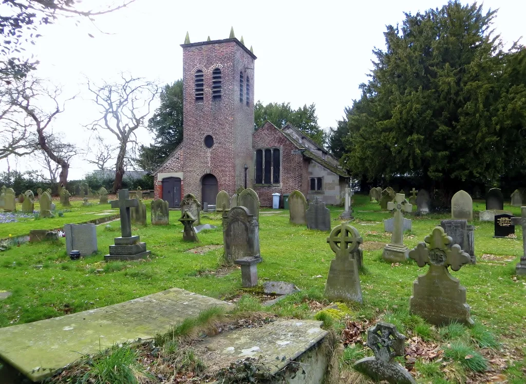 Photo showing: Old St Werburgh's, Warburton