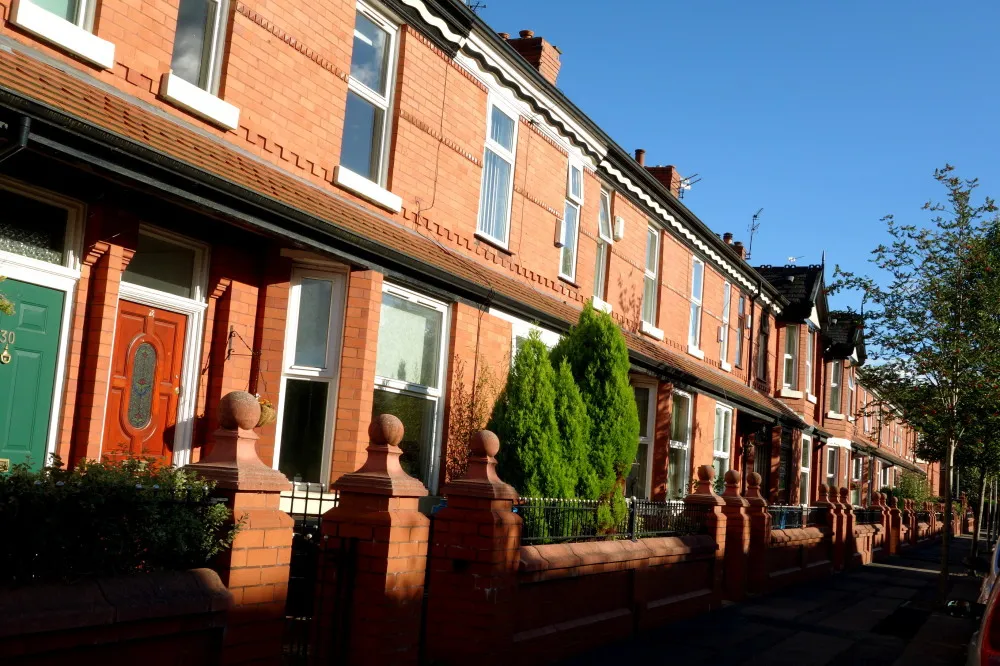 Photo showing: Alexandra Avenue in Moss Side, Manchester, UK