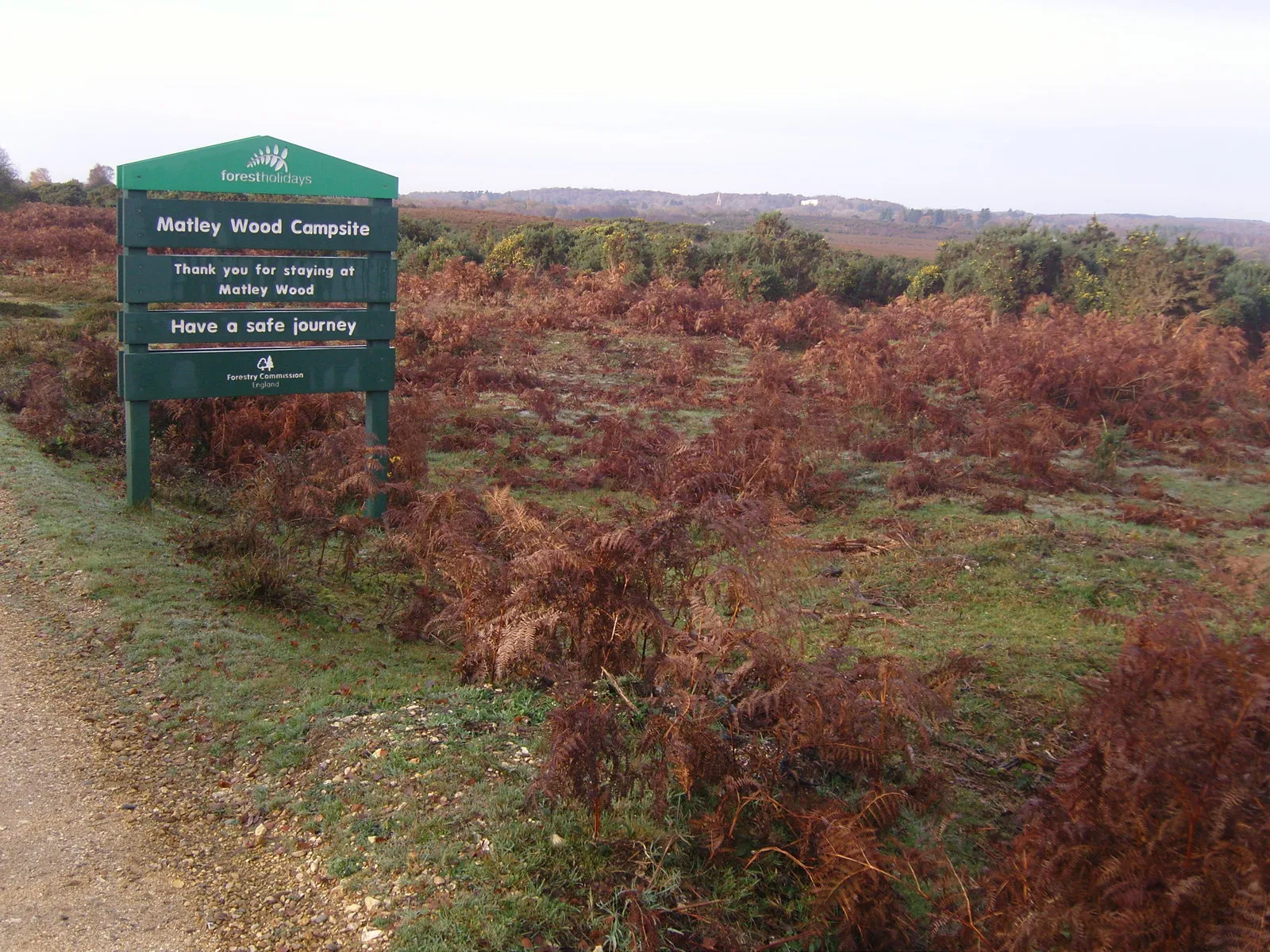 Photo showing: Matley Wood Camp Site