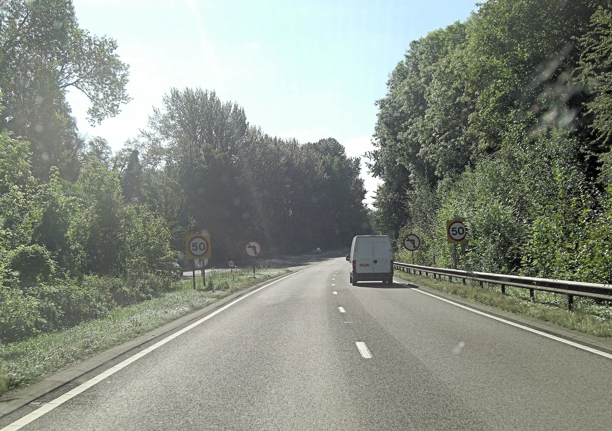Photo showing: A34 is joined by the A33