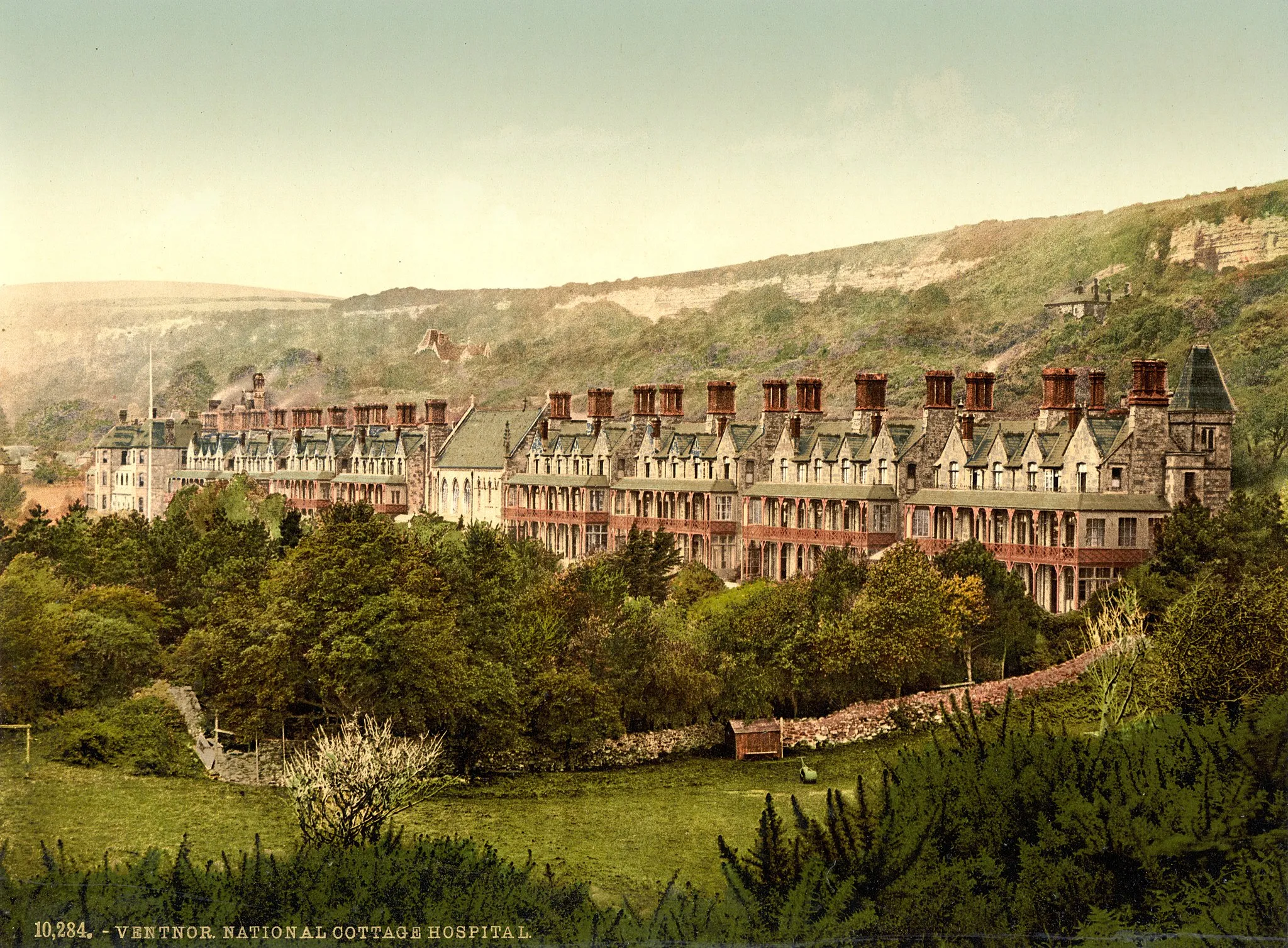 Photo showing: Cottage Hospital, Ventnor, Isle of Wight, U.K.