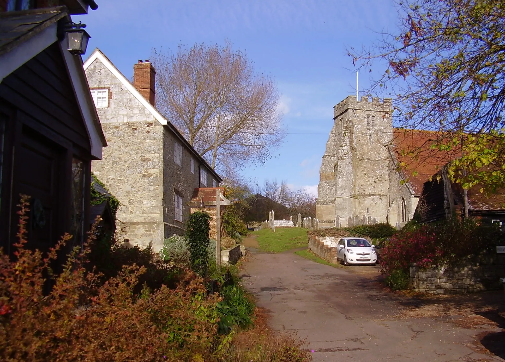 Photo showing: Arreton Old Village, Isle of Wight, UK.