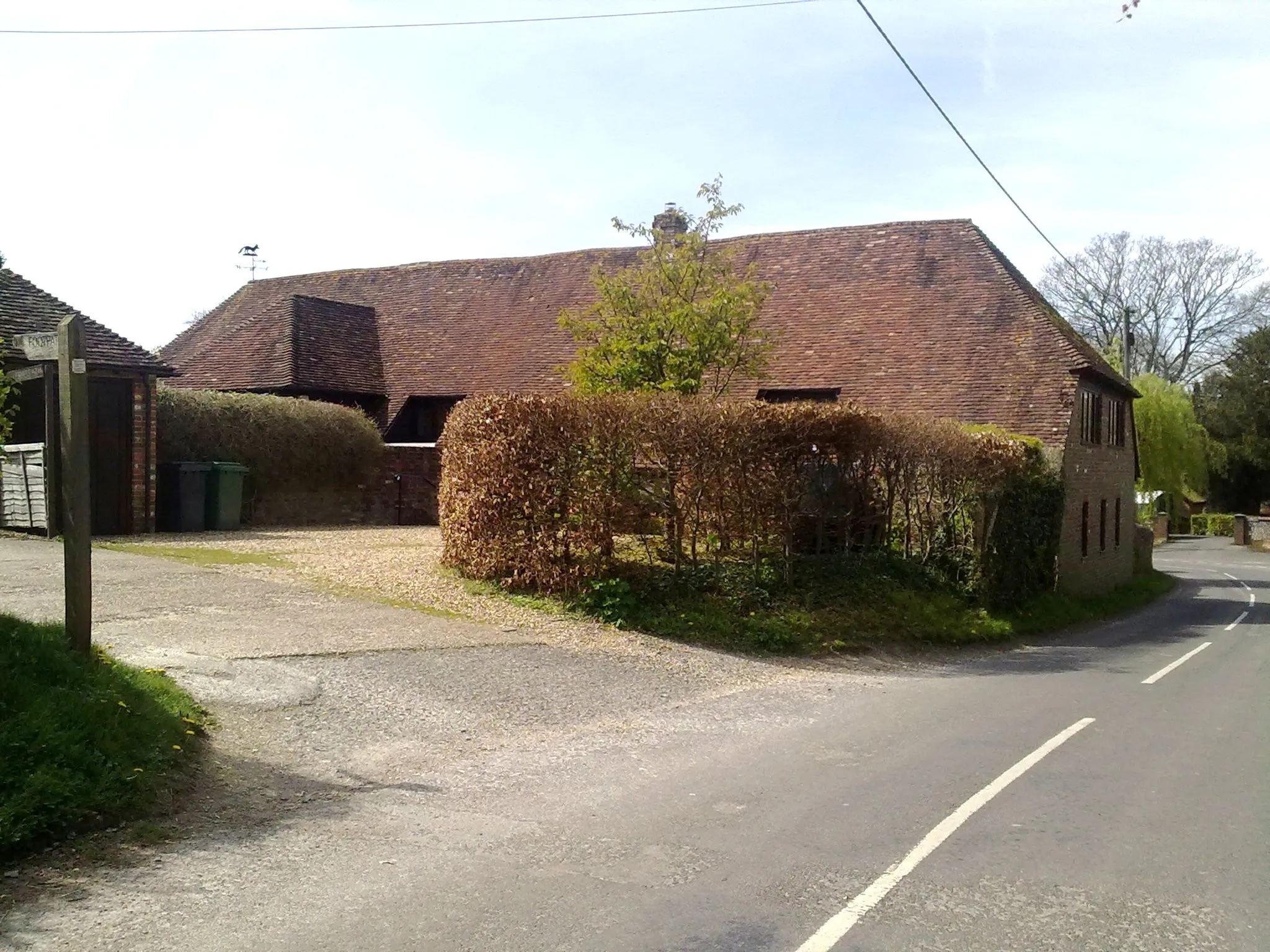 Photo showing: Converted barn in Pound Lane, Meonstoke