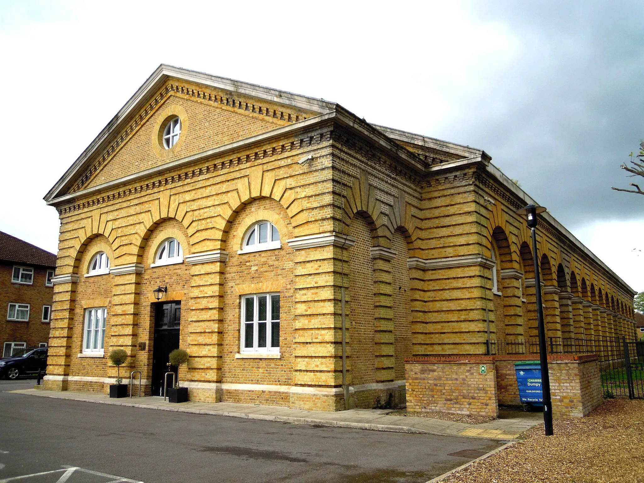 Photo showing: Beaumont Riding School in Aldershot in Hampshire