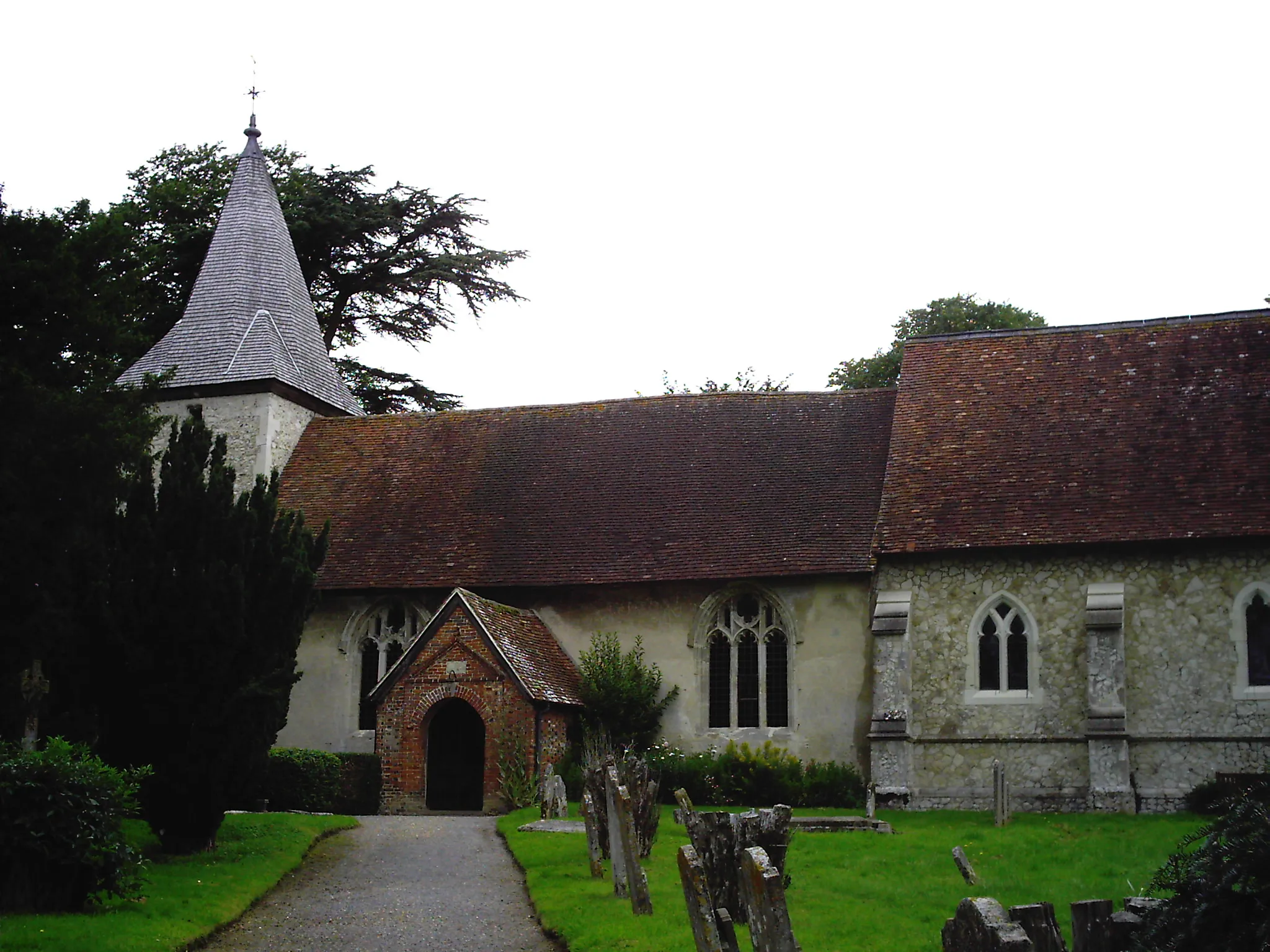 Photo showing: Farringdon, Hampshire. All Saints Church. Suzanne Knights, my pic, July 2007